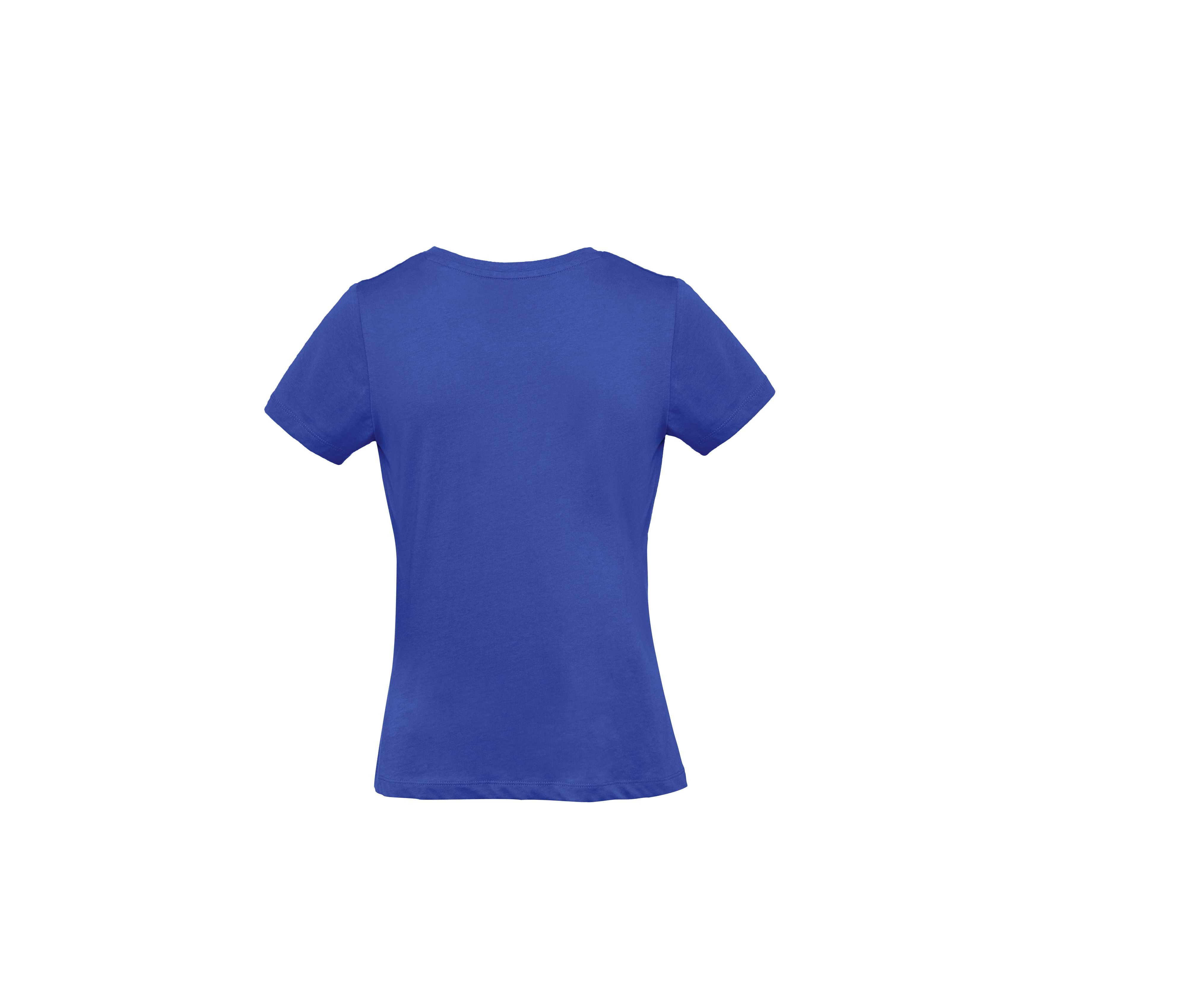 Tee-Shirt Coton Bio Femme - Cobalt Blue