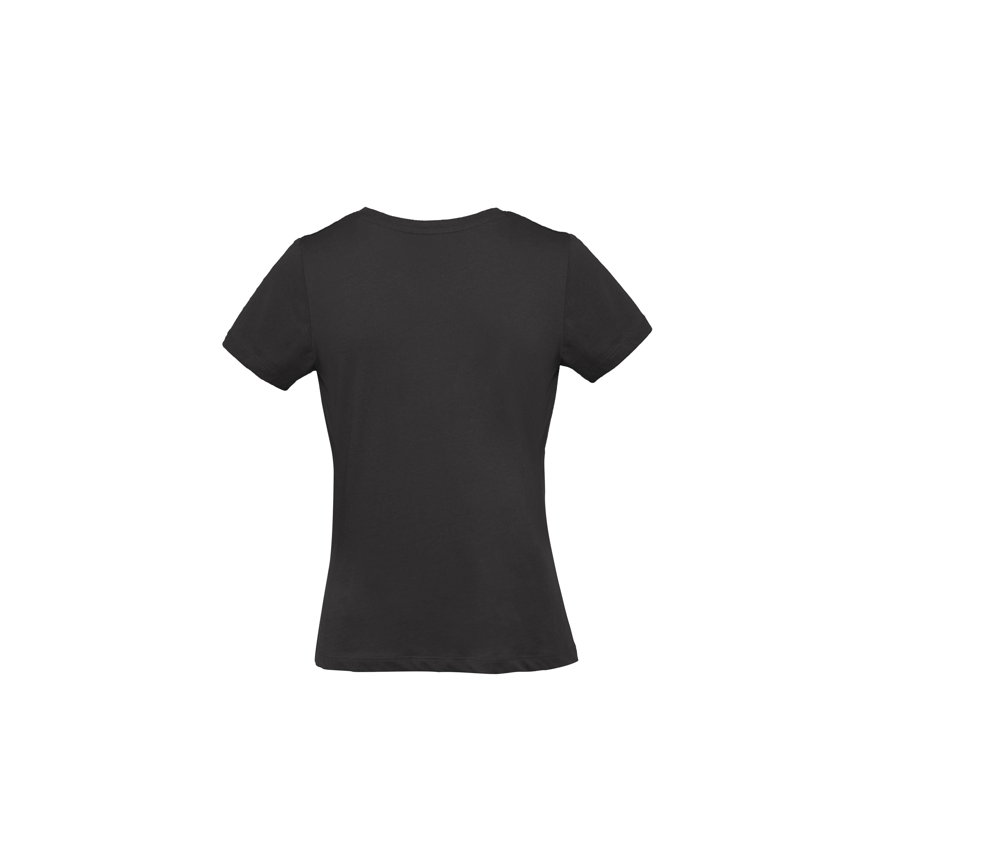 Tee-Shirt Coton Bio Femme - Black