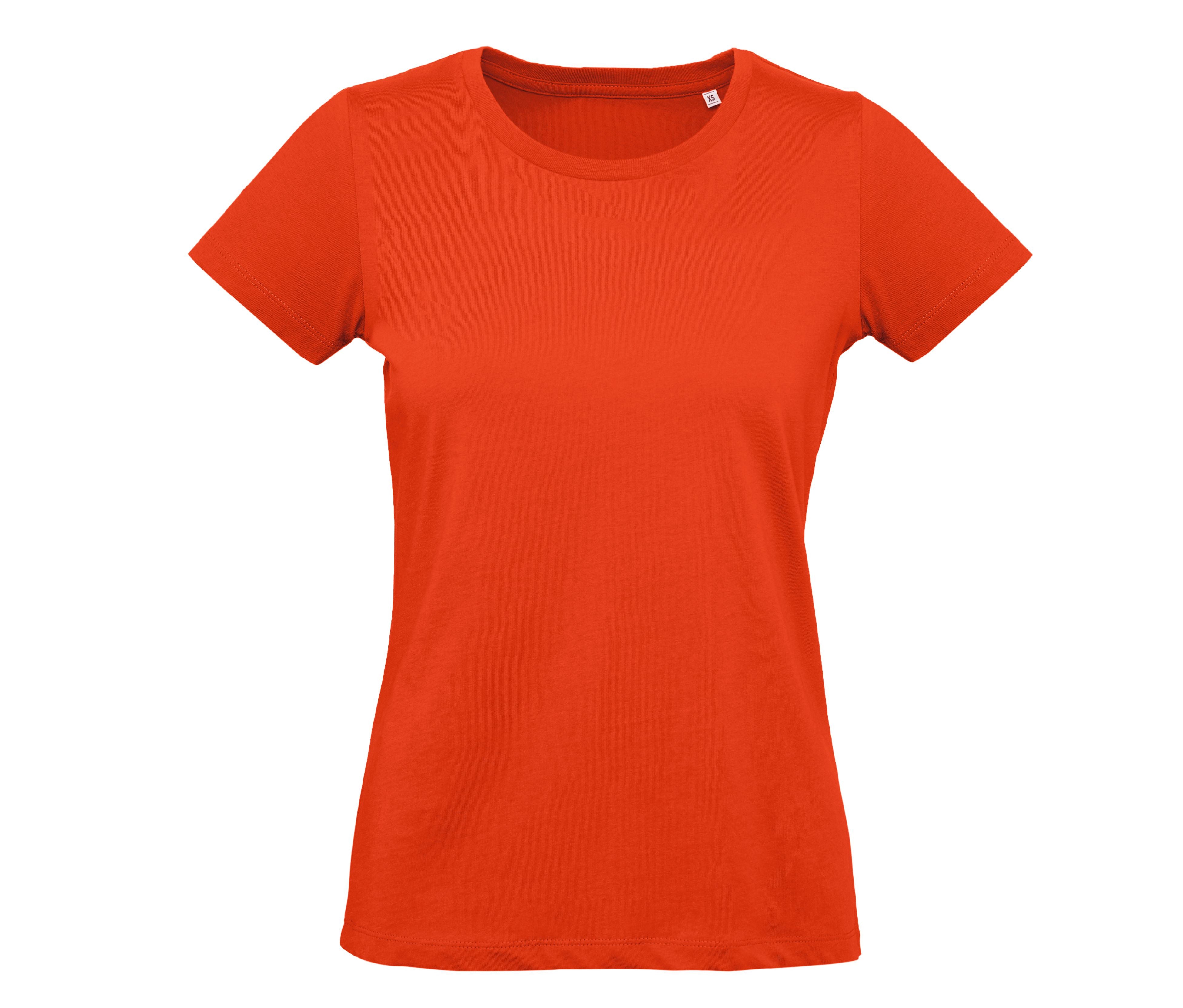 Tee-Shirt Coton Bio Femme - Fire Red