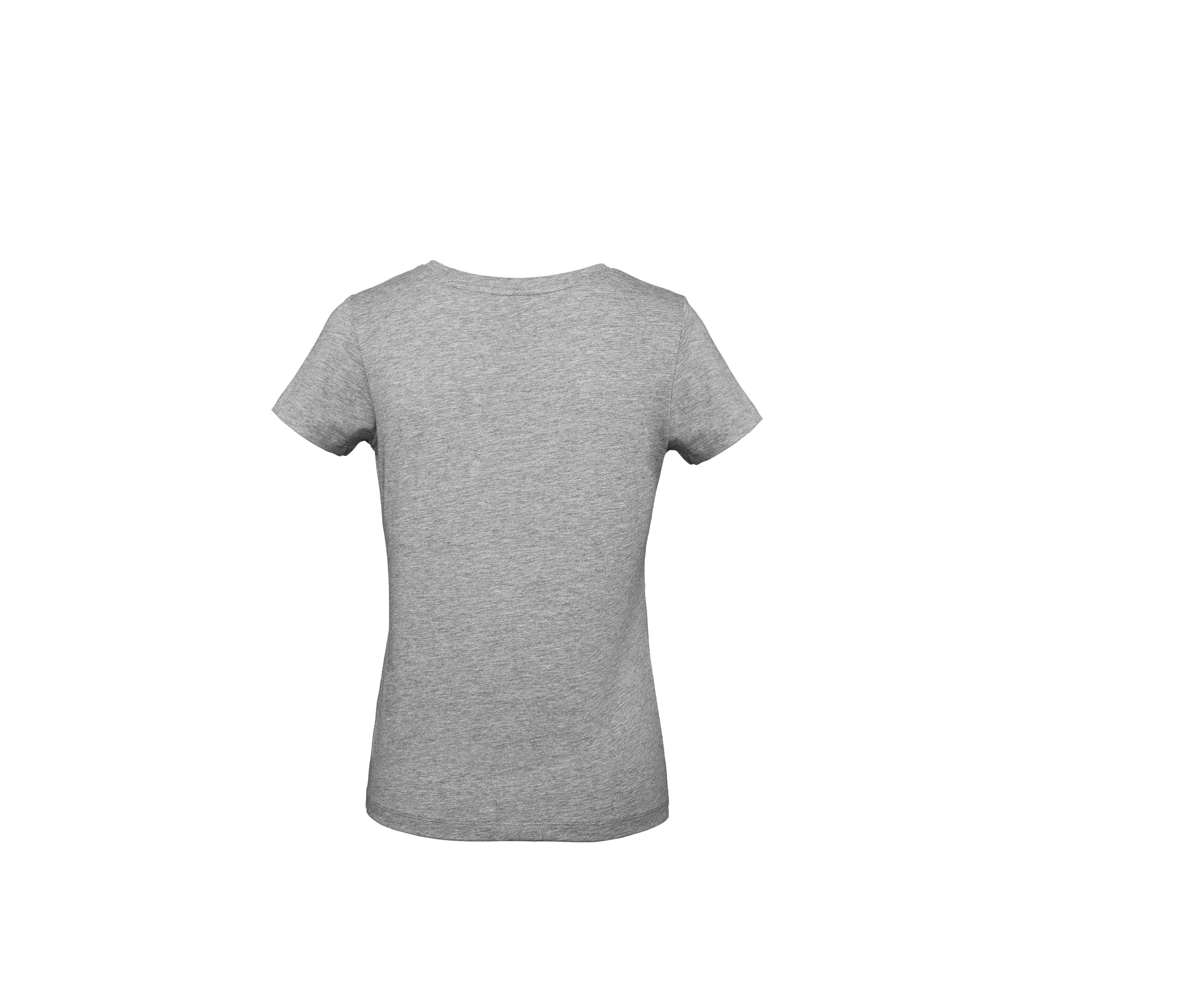 Tee-Shirt Coton Bio Femme - Sport Grey