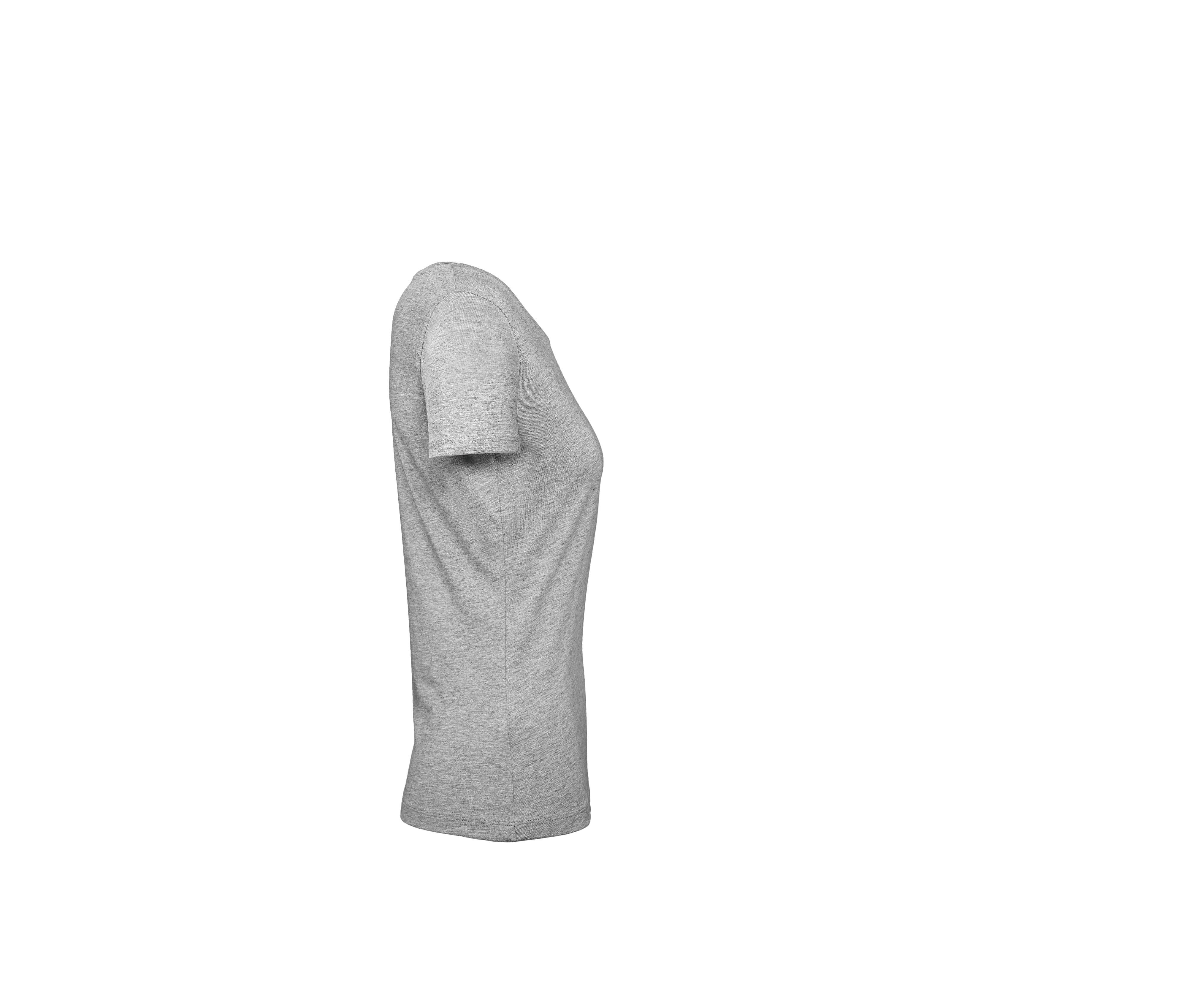 Tee-Shirt Coton Bio Femme - Sport Grey