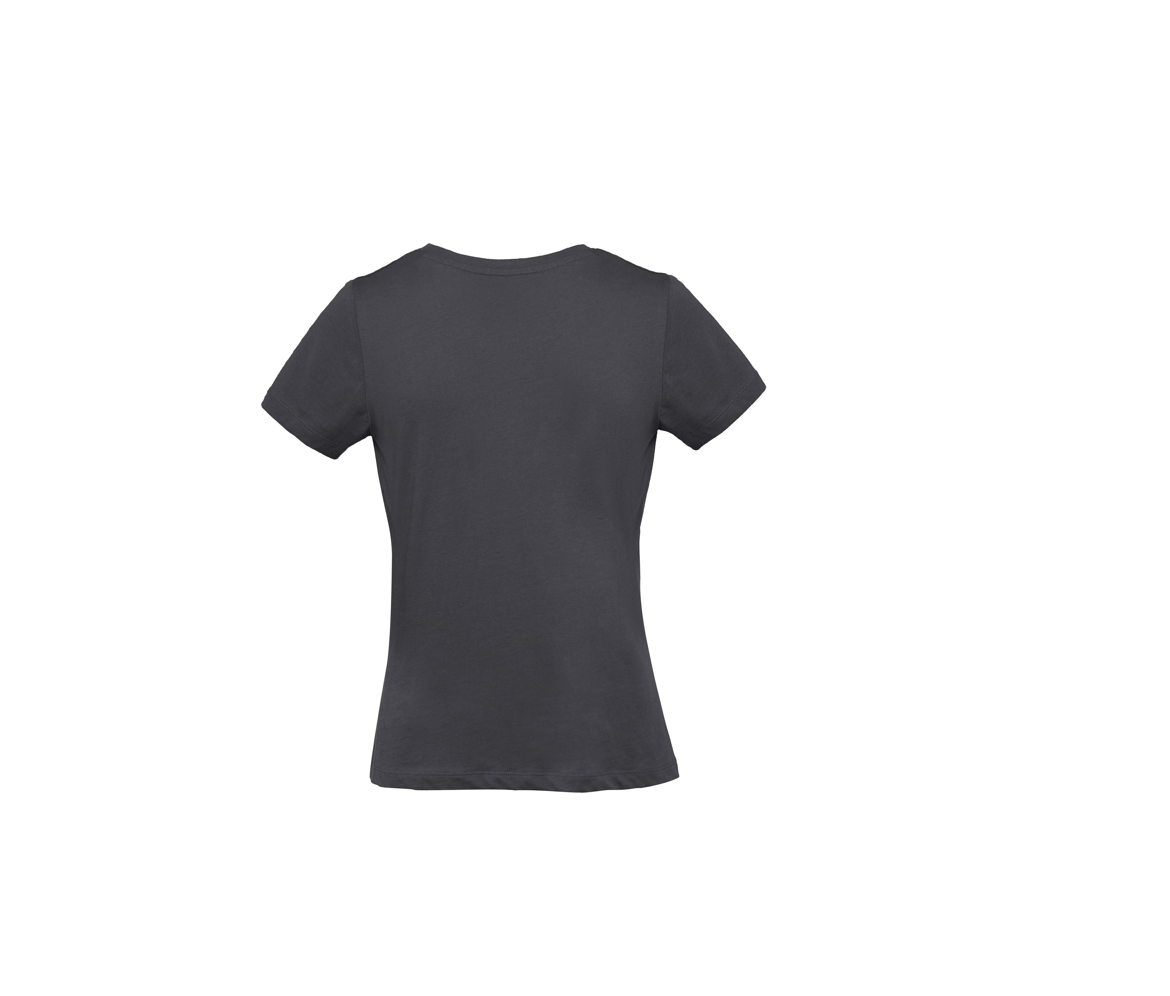 Tee-Shirt Coton Bio Femme - Dark Grey