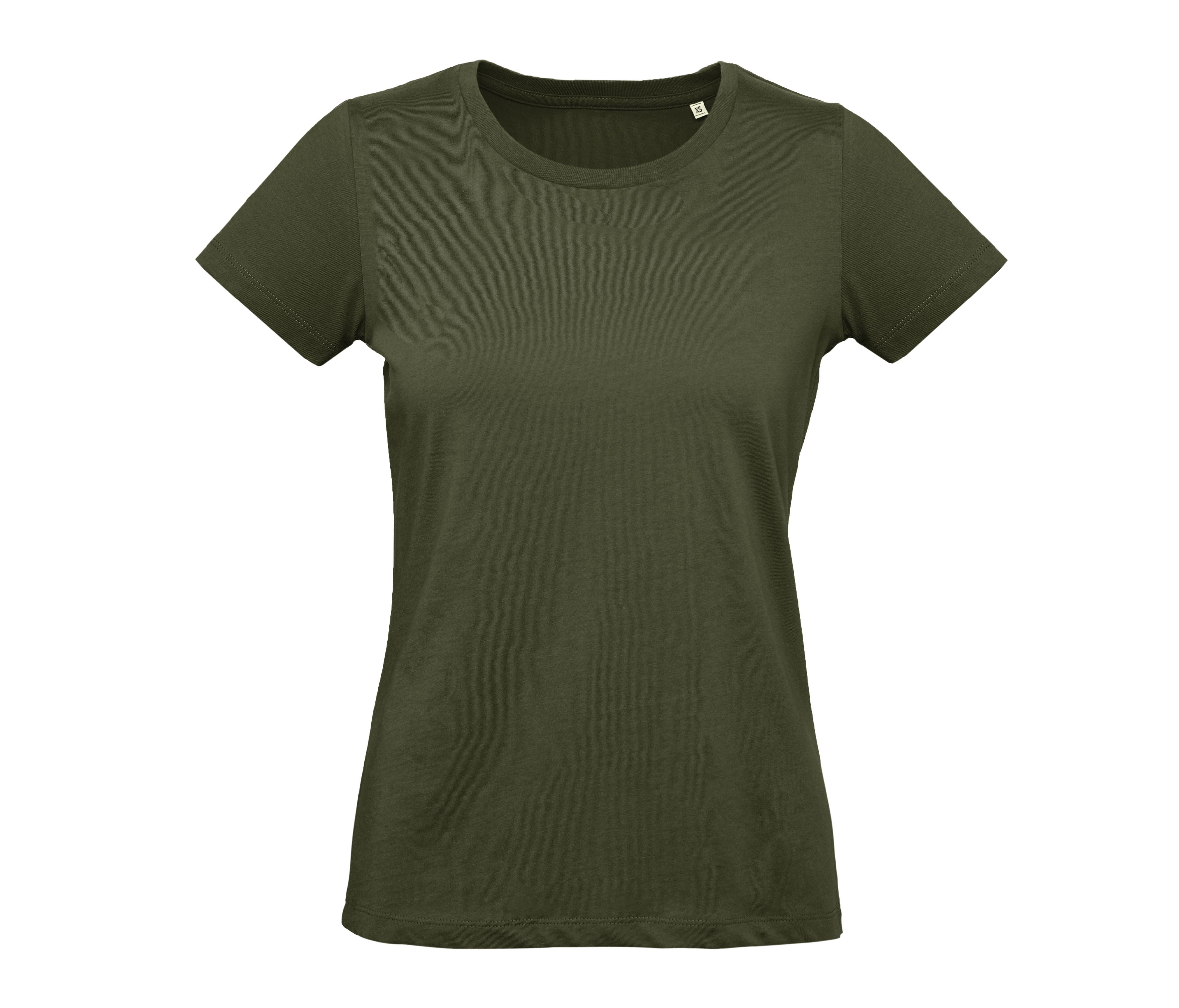 Tee-Shirt Coton Bio Femme - Urban Khaki