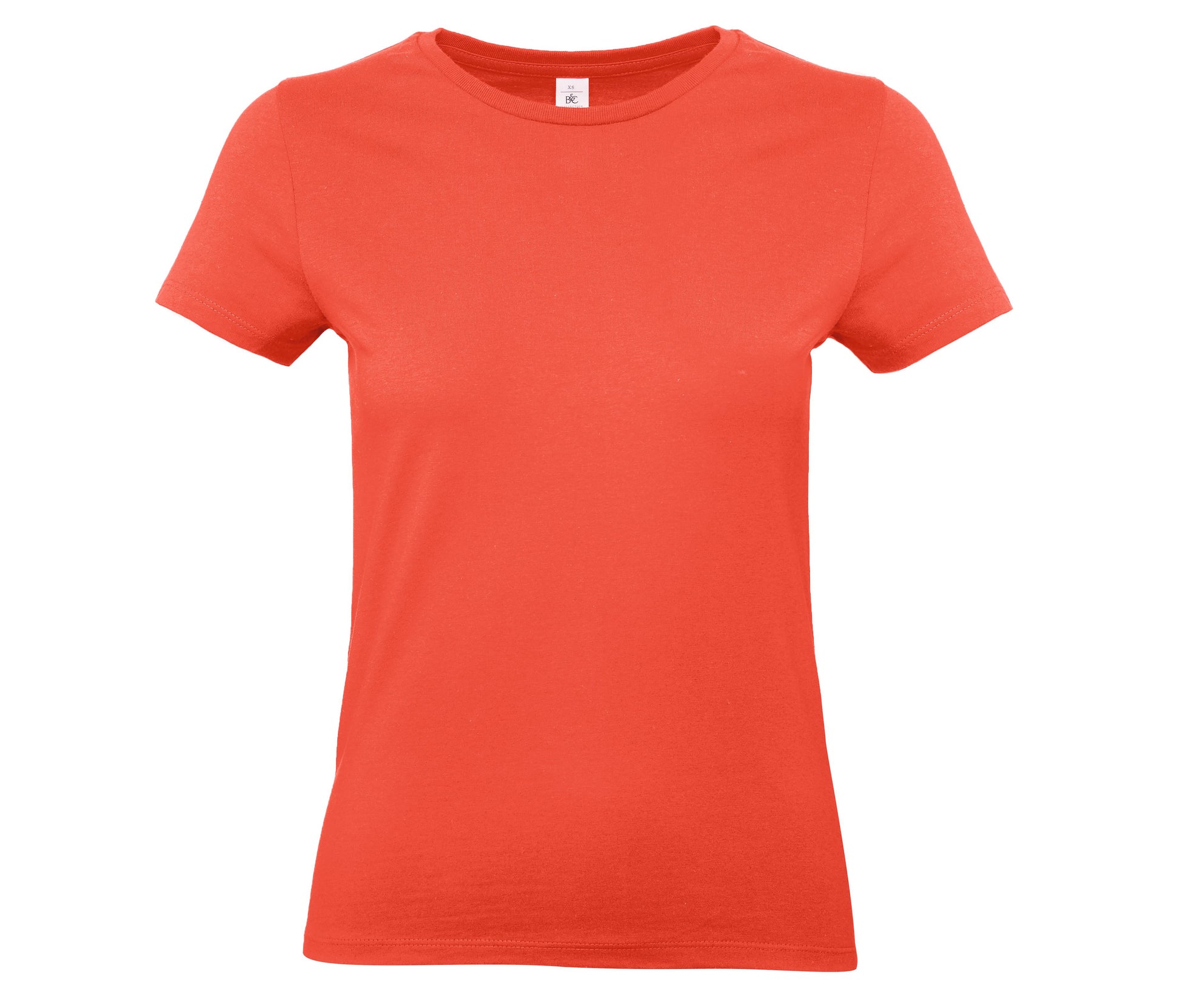 Tee-Shirt Femme Col Rond 190 - Sunset Orange