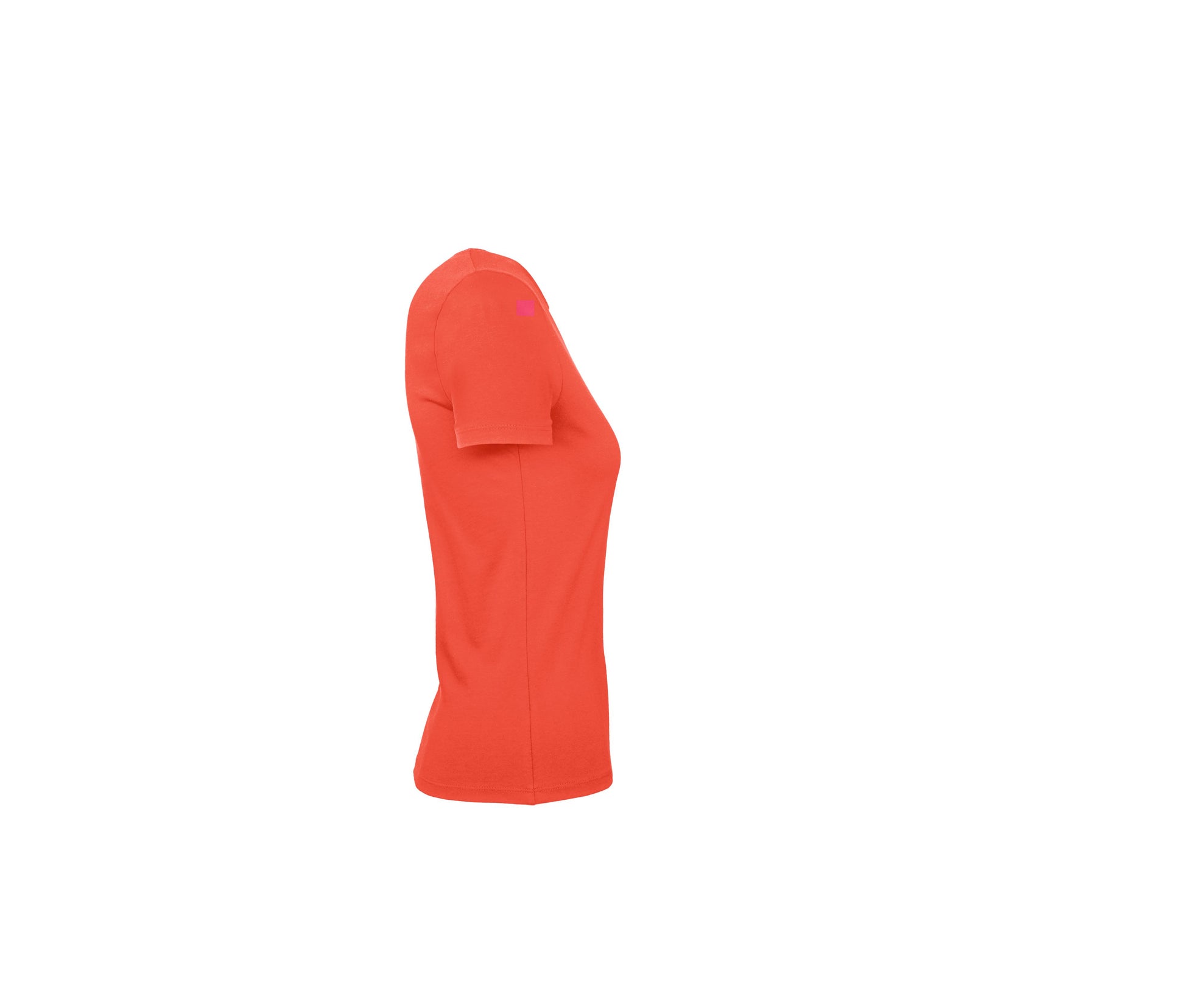 Tee-Shirt Femme Col Rond 190 - Sunset Orange
