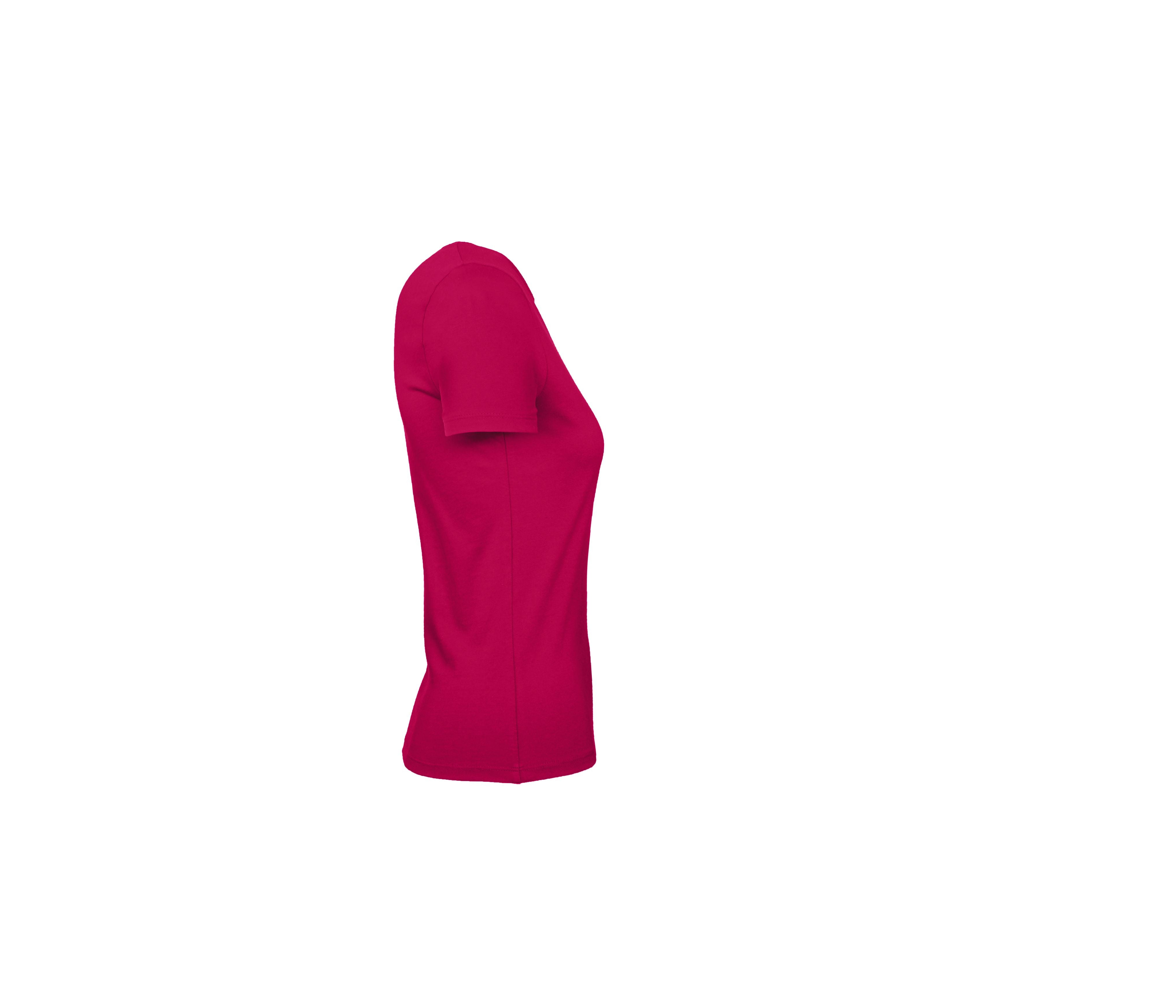 Tee-Shirt Femme Col Rond 190 - Sorbet