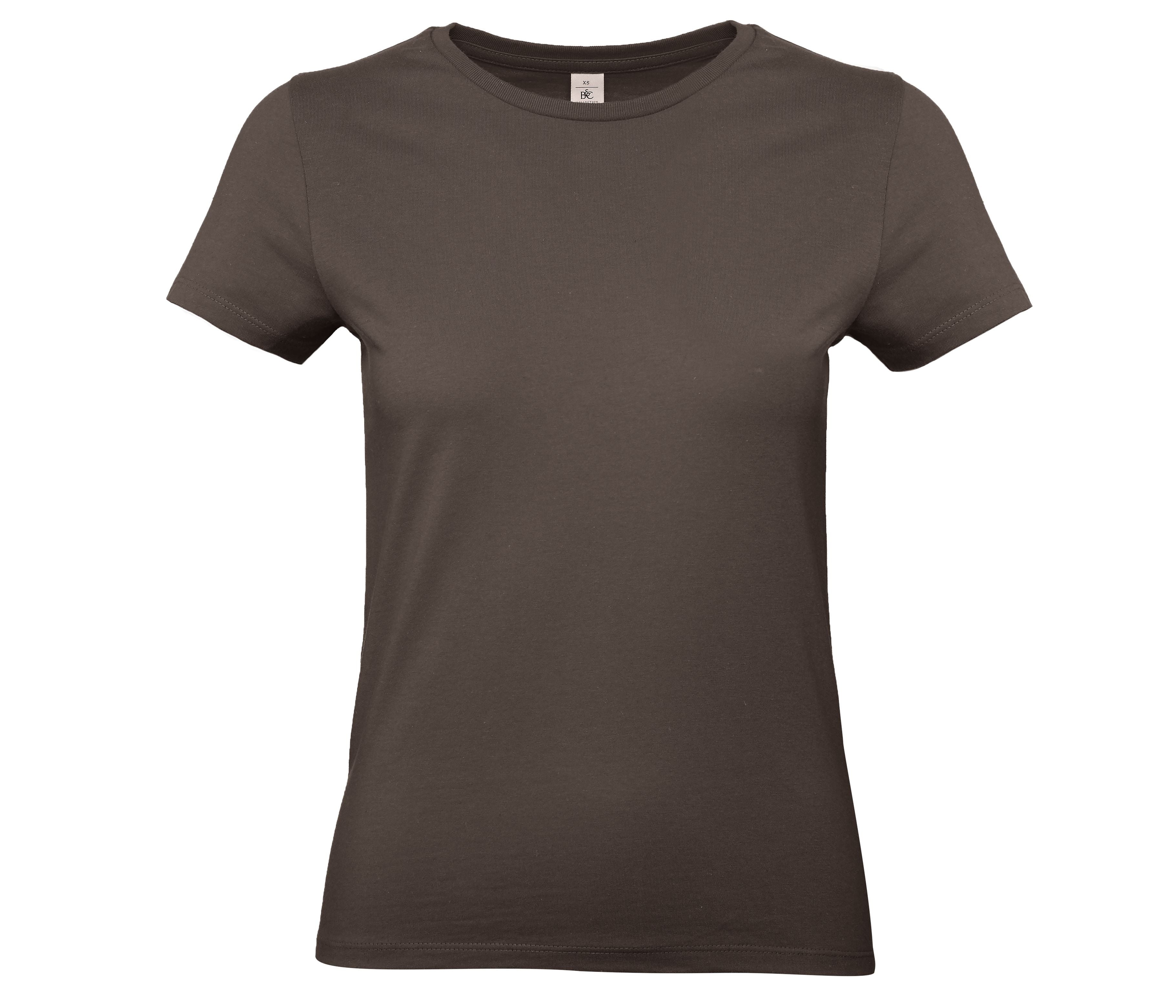 Tee-Shirt Femme Col Rond 190 - Brown