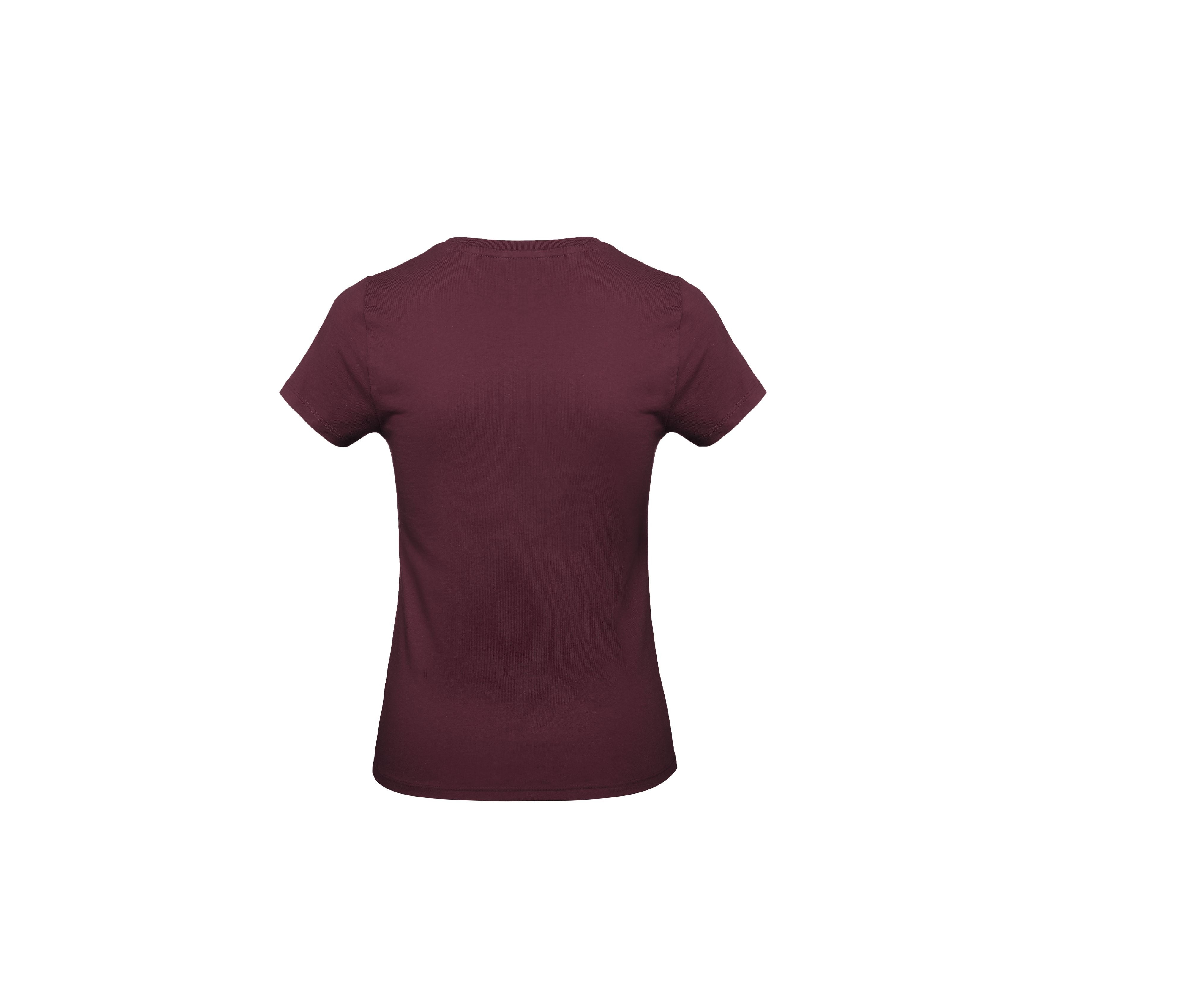 Tee-Shirt Femme Col Rond 190 - Burgundy