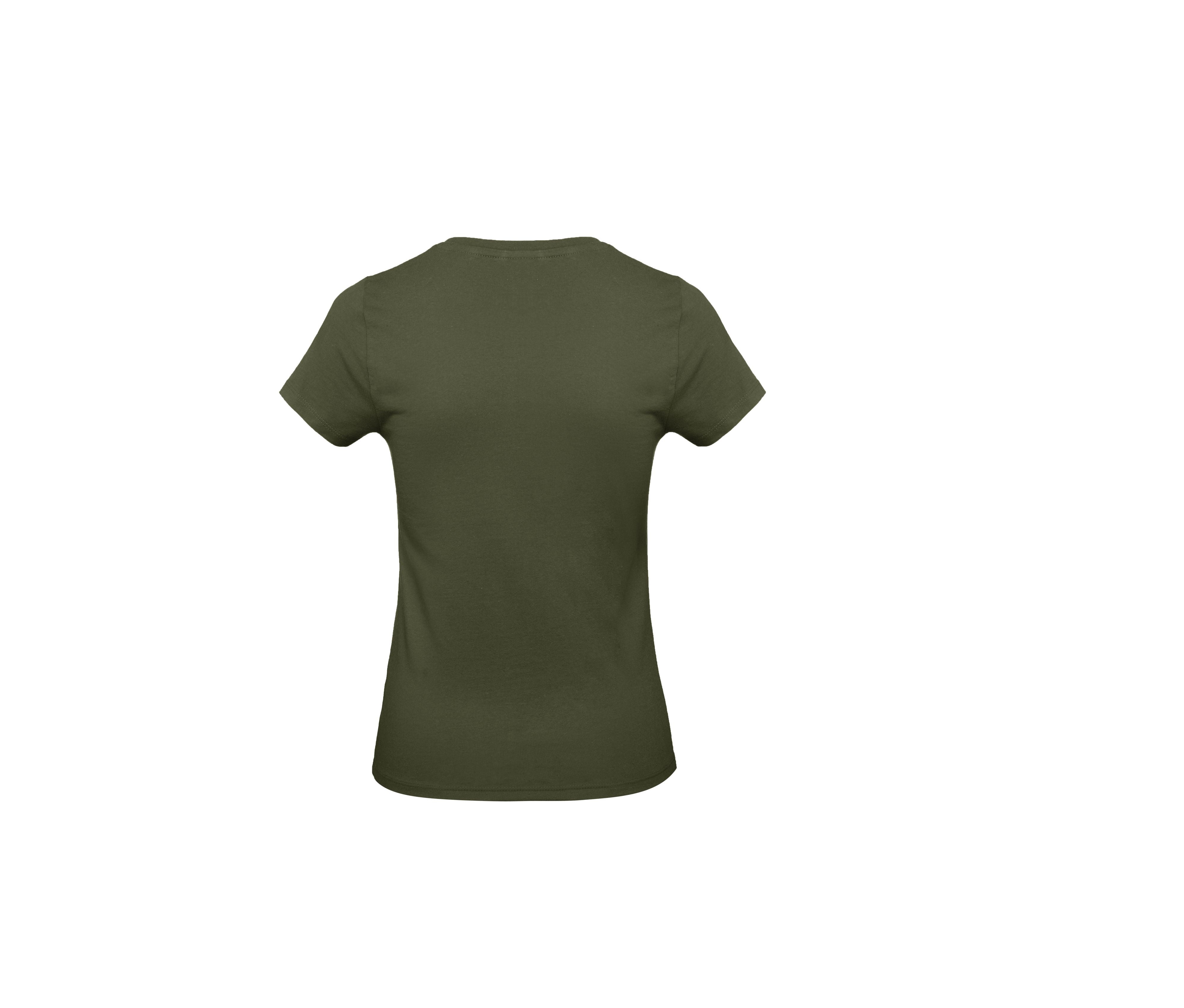 Tee-Shirt Femme Col Rond 190 - Urban Khaki