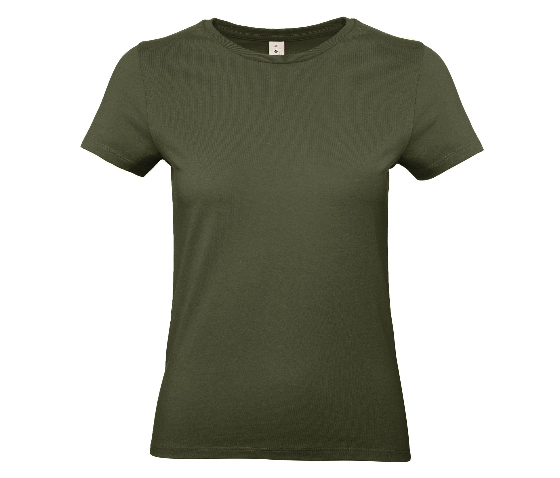 Tee-Shirt Femme Col Rond 190 - Urban Khaki
