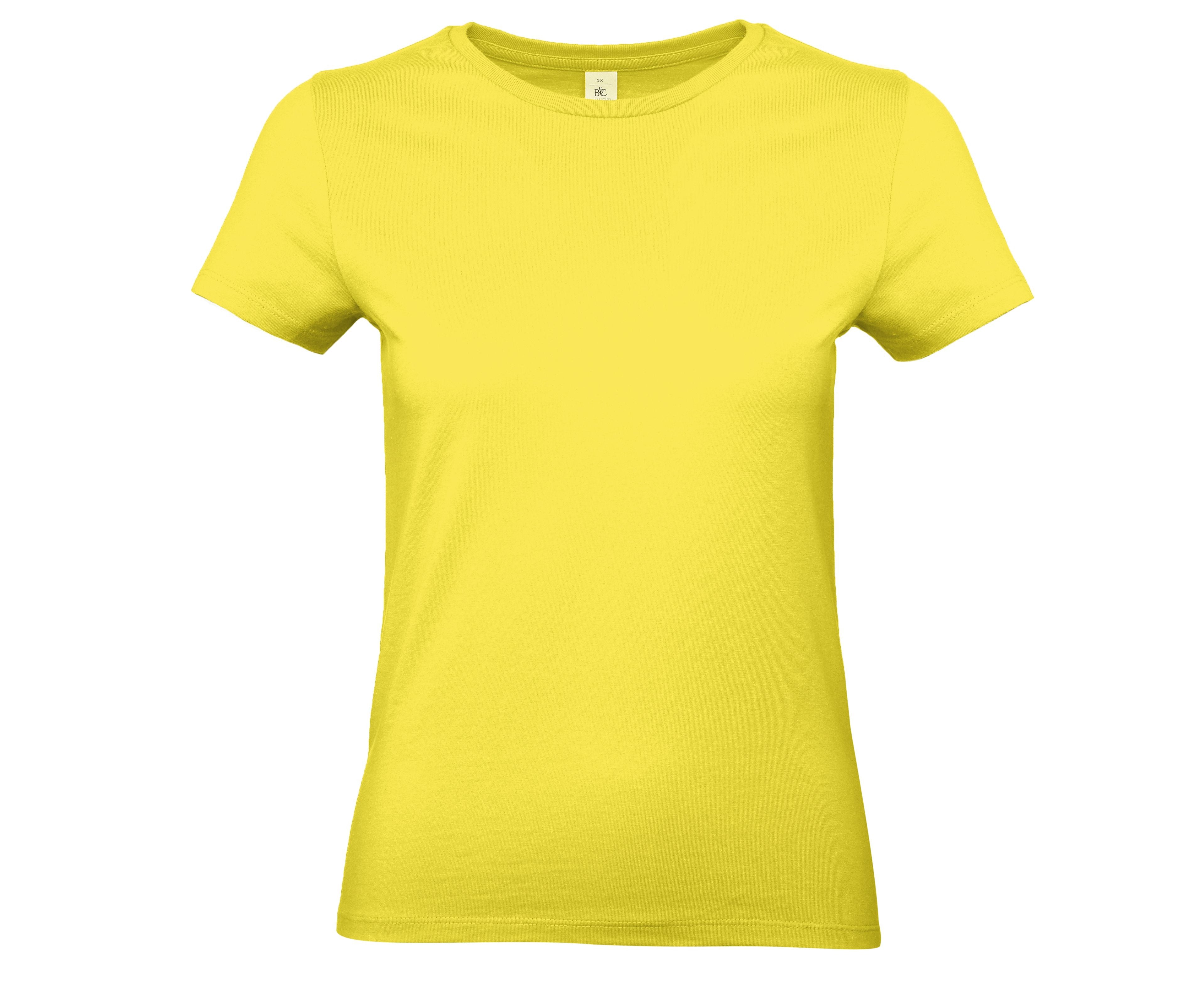 Tee-Shirt Femme Col Rond 190 - Solar Yellow