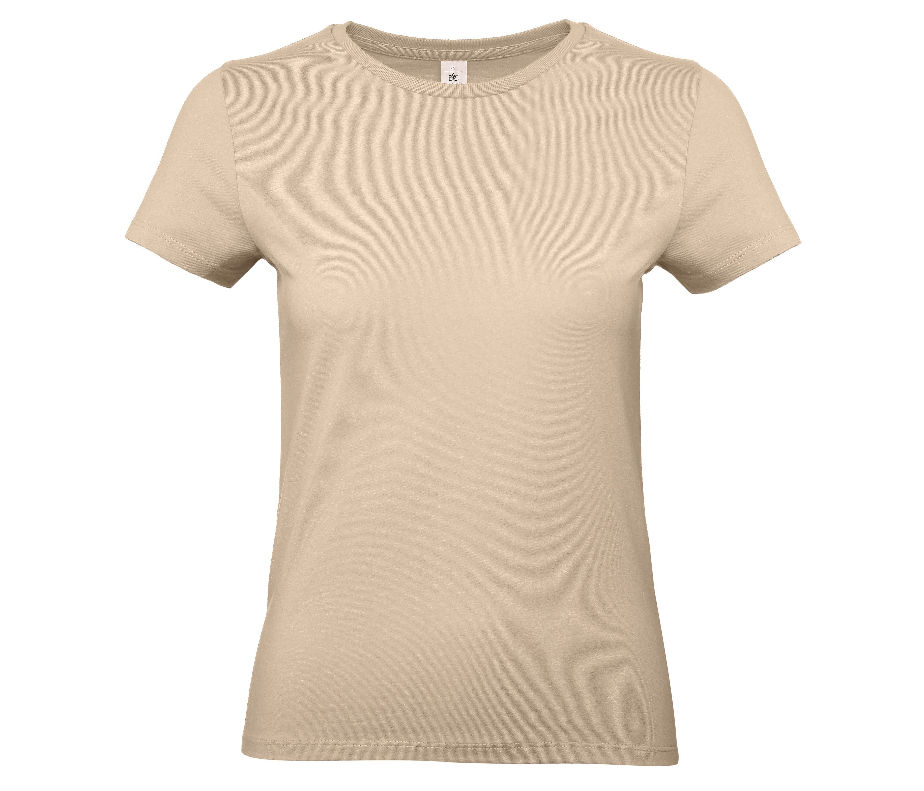 Tee-Shirt Femme Col Rond 190 - Sand