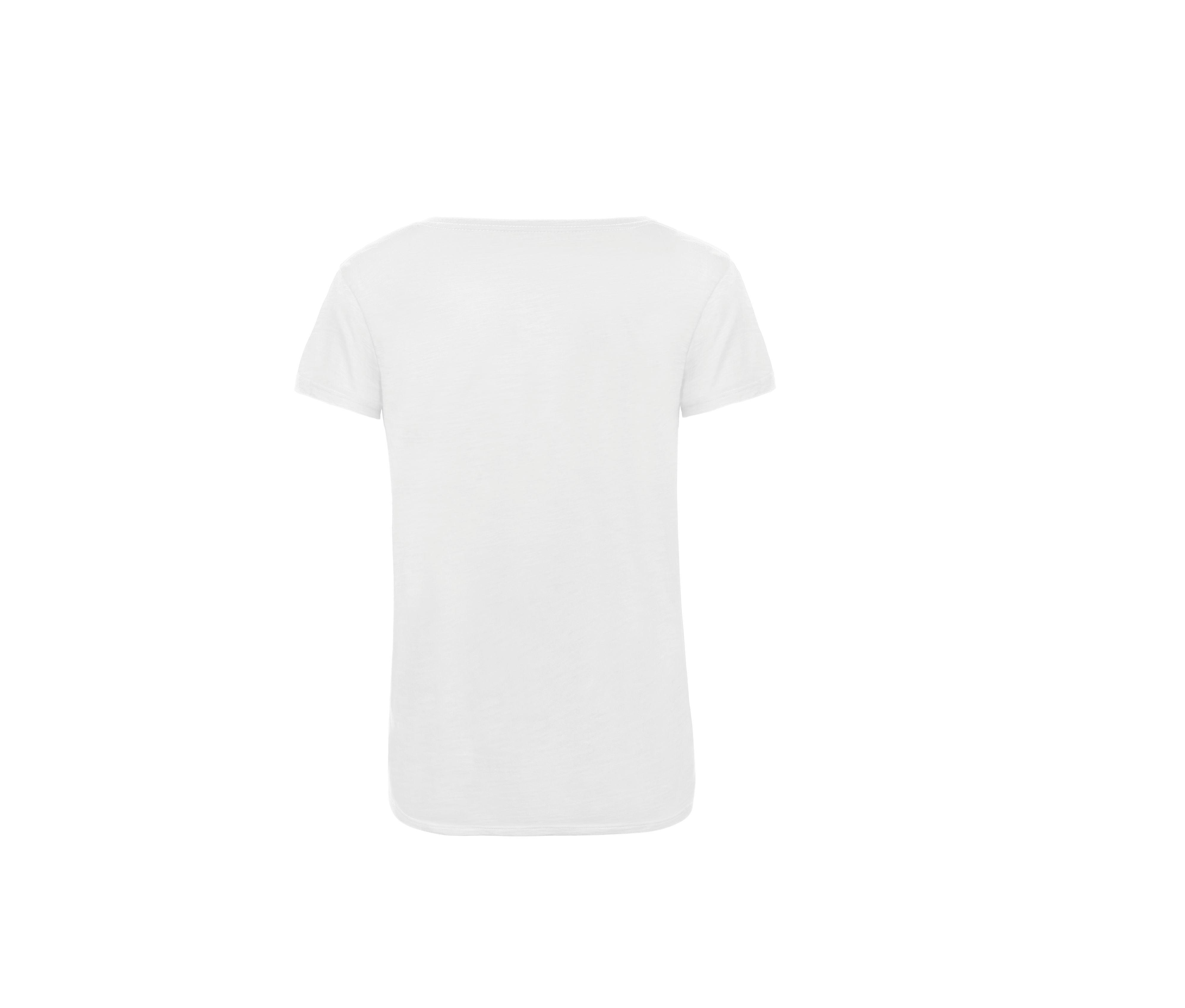 Tee-Shirt Femme Tri-Blend - White