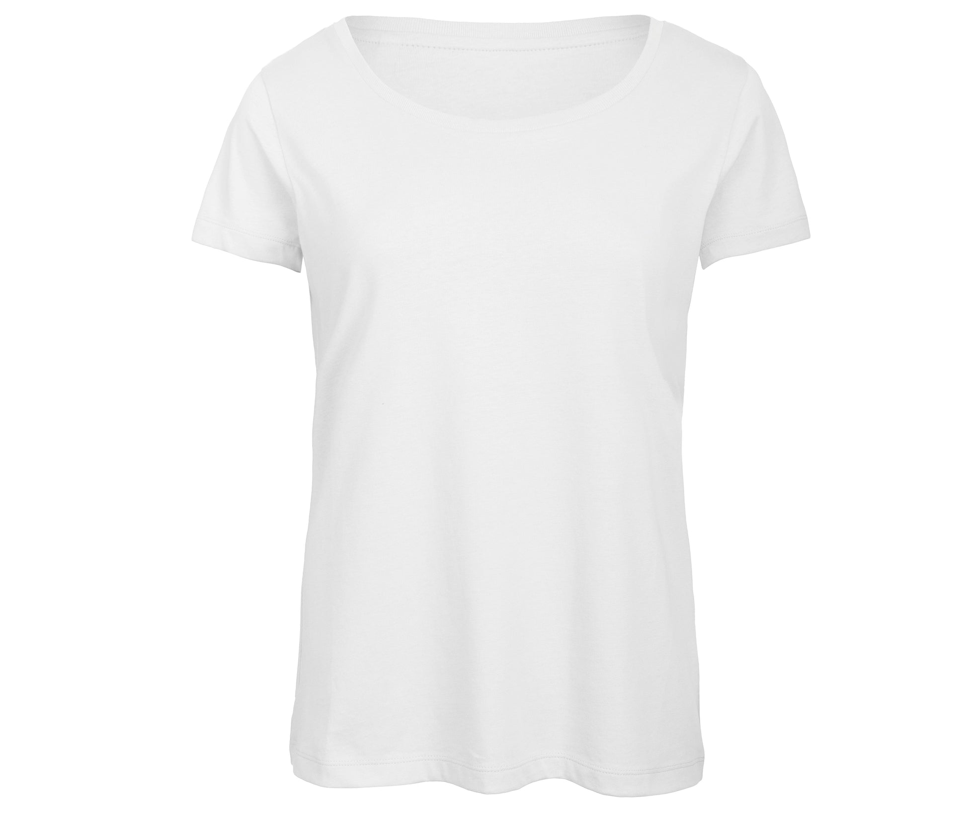 Tee-Shirt Femme Tri-Blend - White