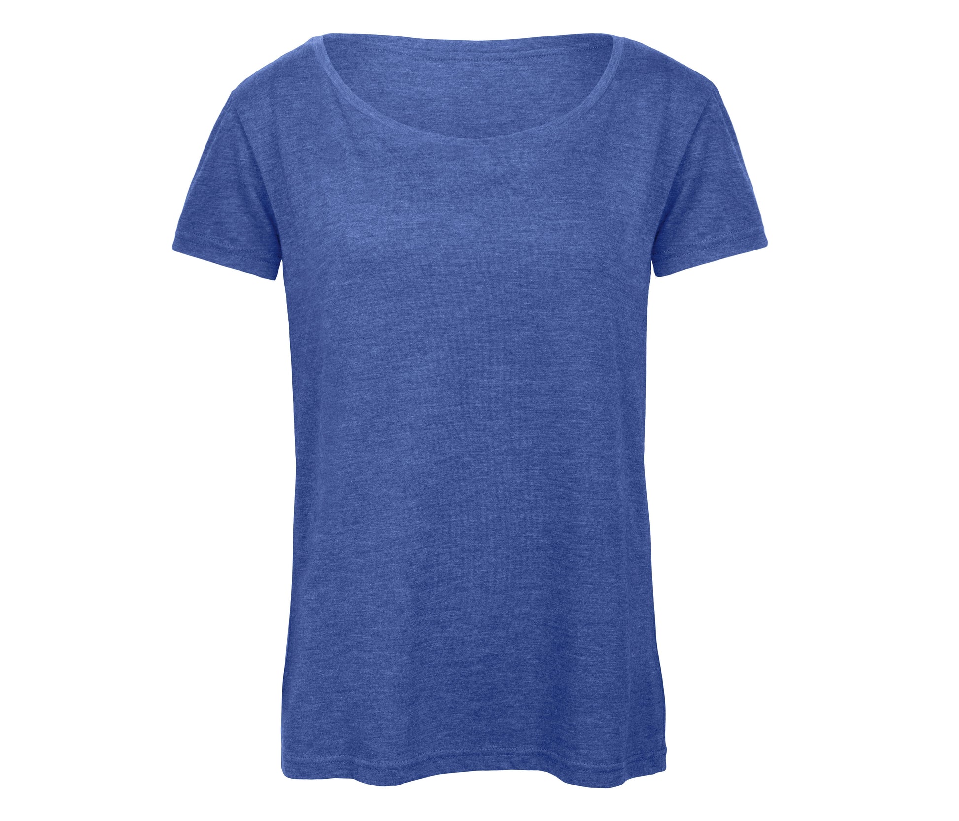 Tee-Shirt Femme Tri-Blend - Heather Royal Blue