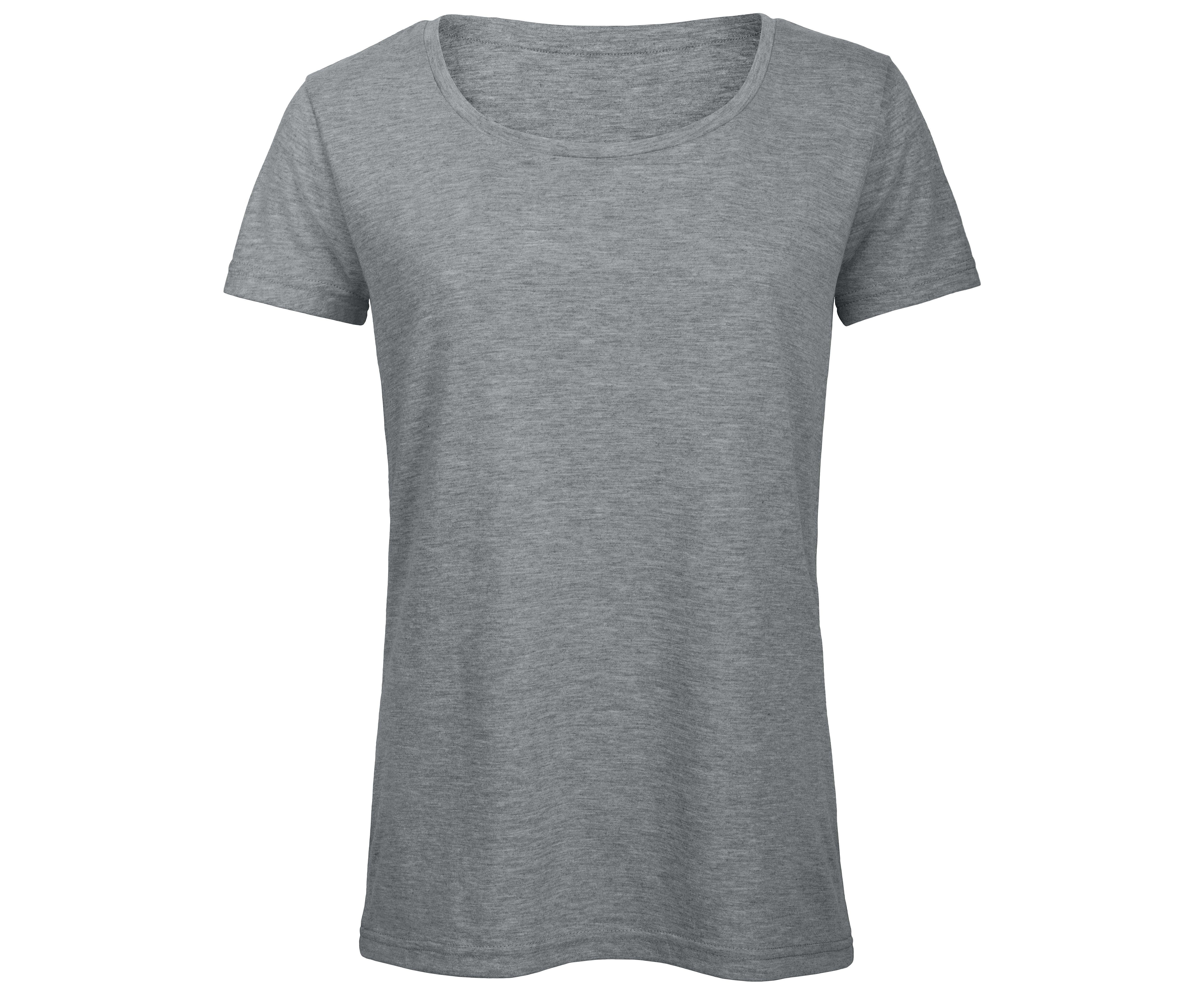 Tee-Shirt Femme Tri-Blend - Heather Light Grey