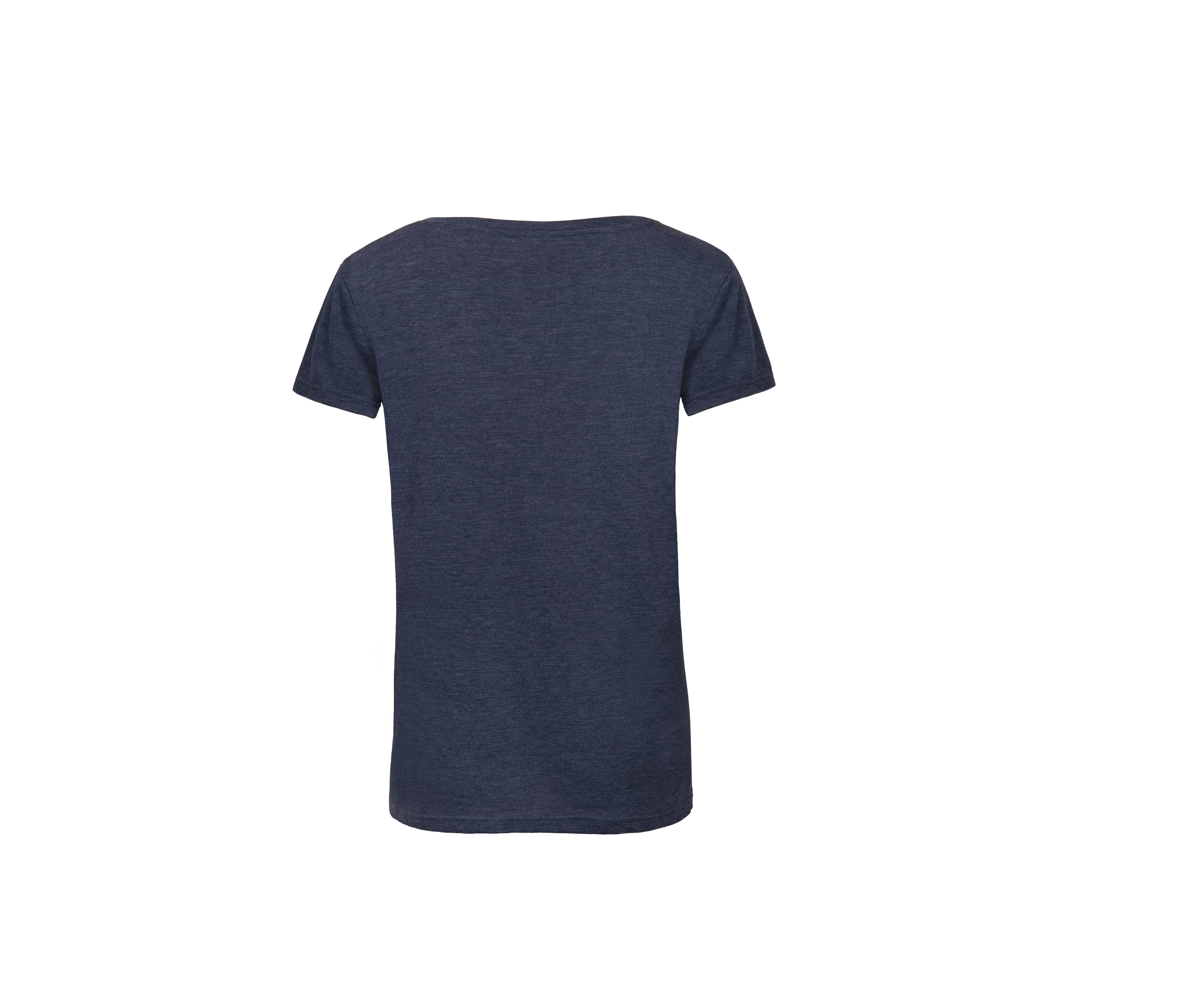 Tee-Shirt Femme Tri-Blend - Heather Navy