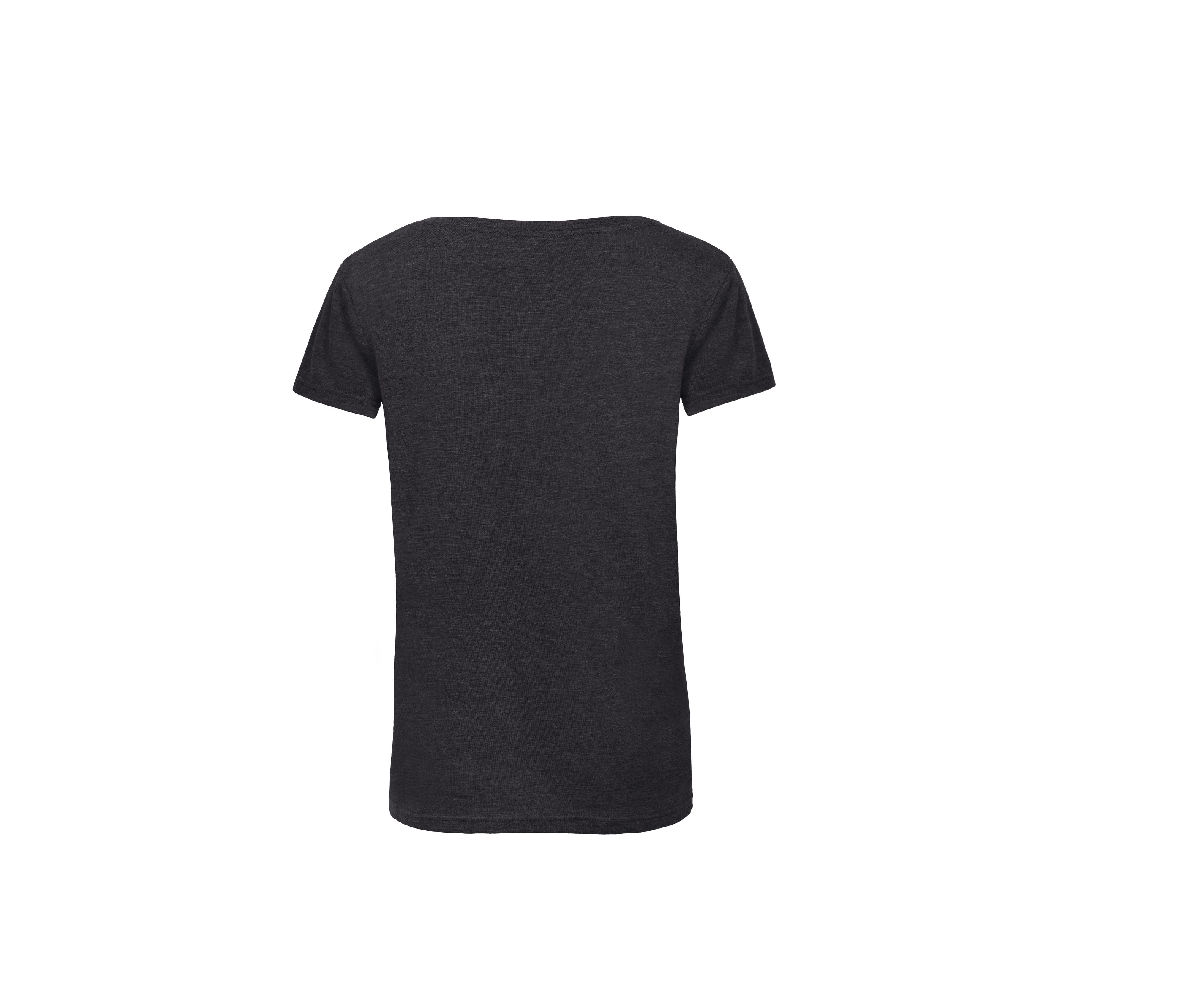 Tee-Shirt Femme Tri-Blend - Heather Dark Grey