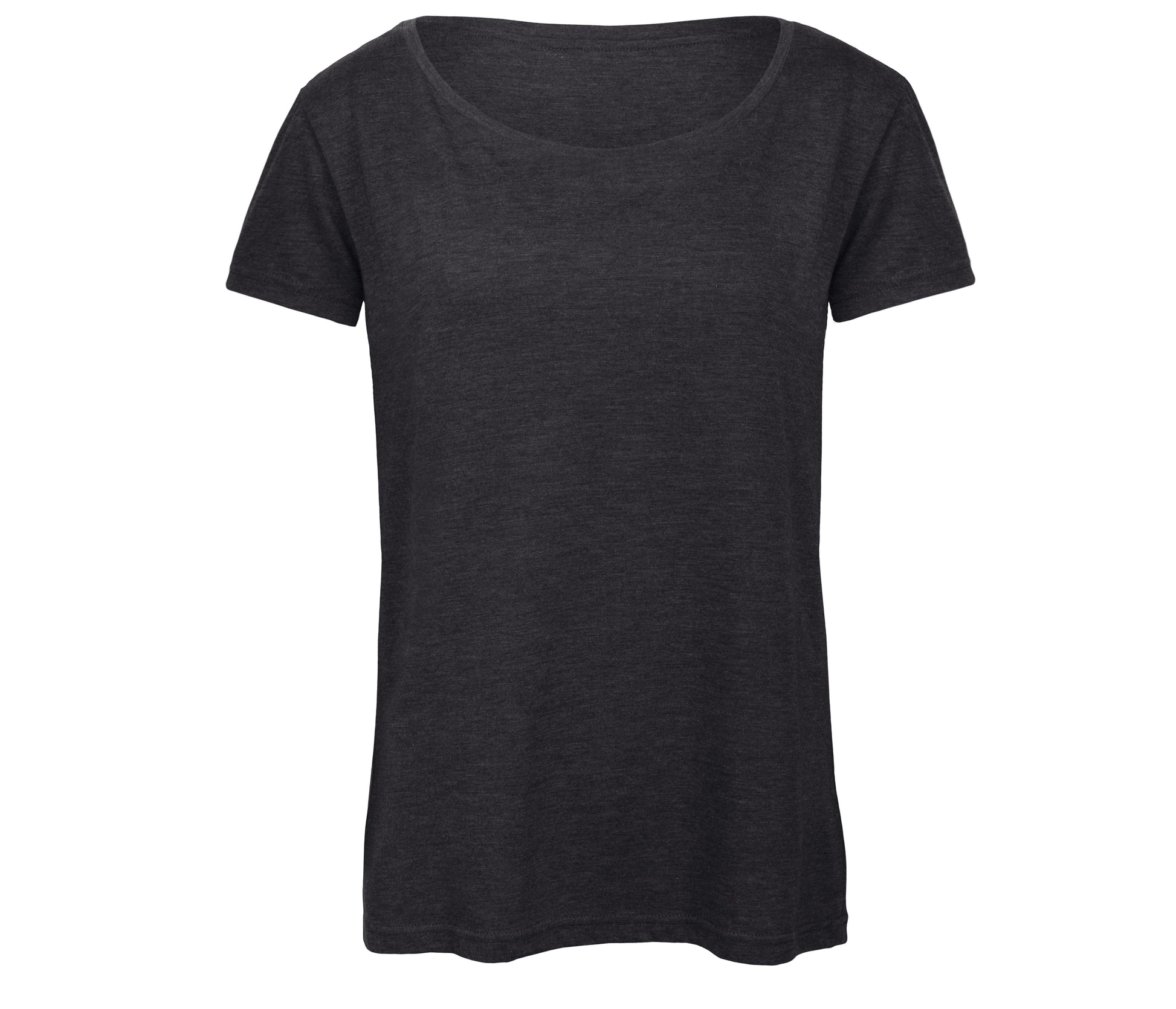 Tee-Shirt Femme Tri-Blend - Heather Dark Grey