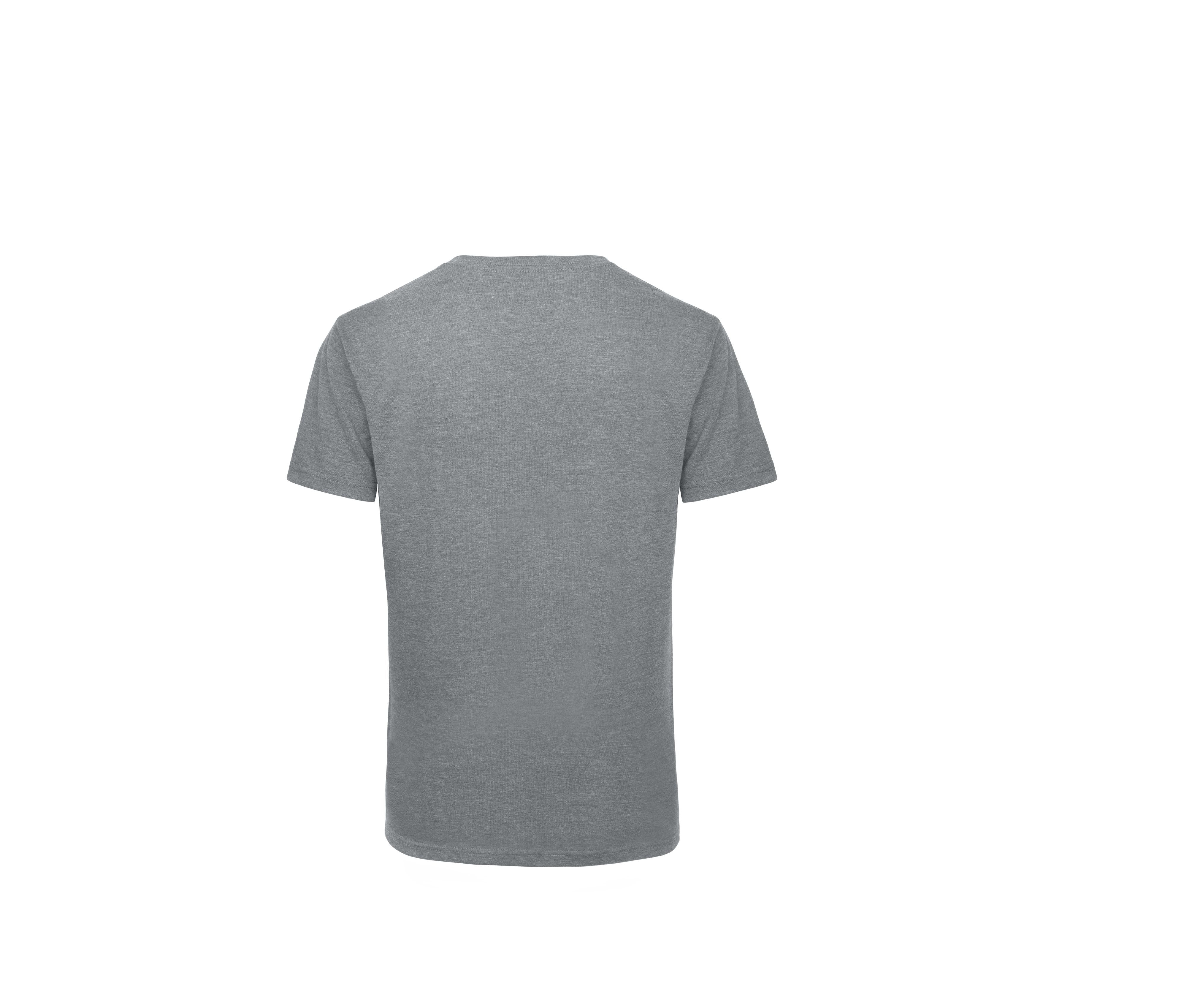 Tee-Shirt Col V Homme Tri-Blend - Heather Light Grey