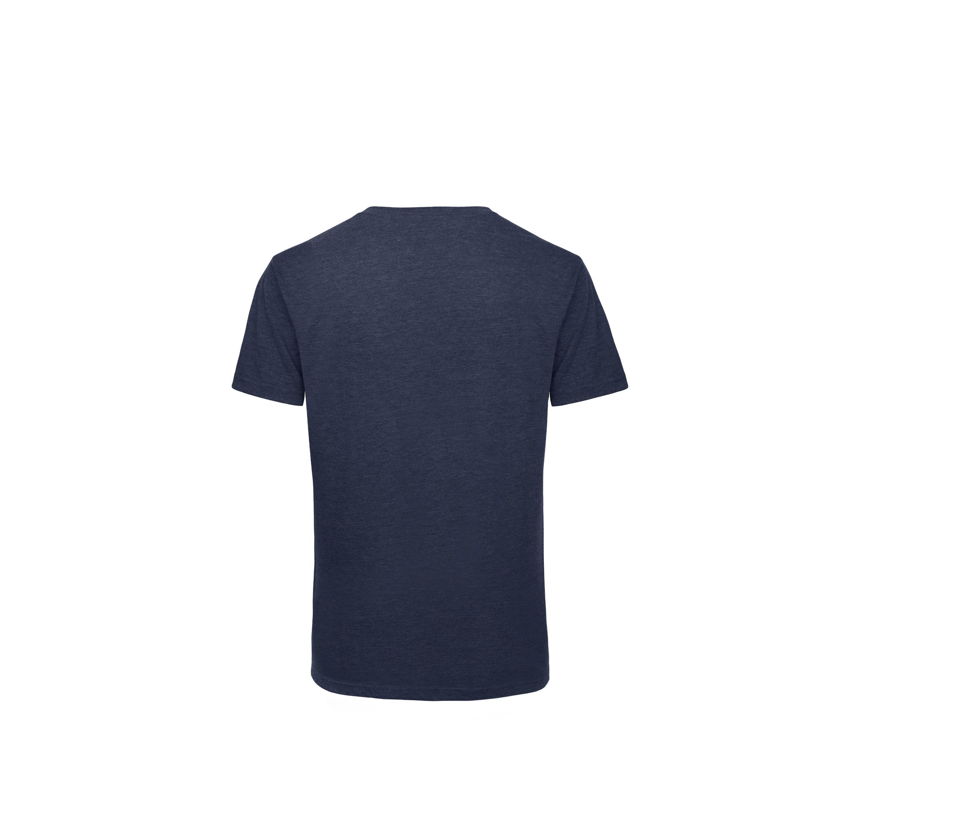 Tee-Shirt Col V Homme Tri-Blend - Heather Navy