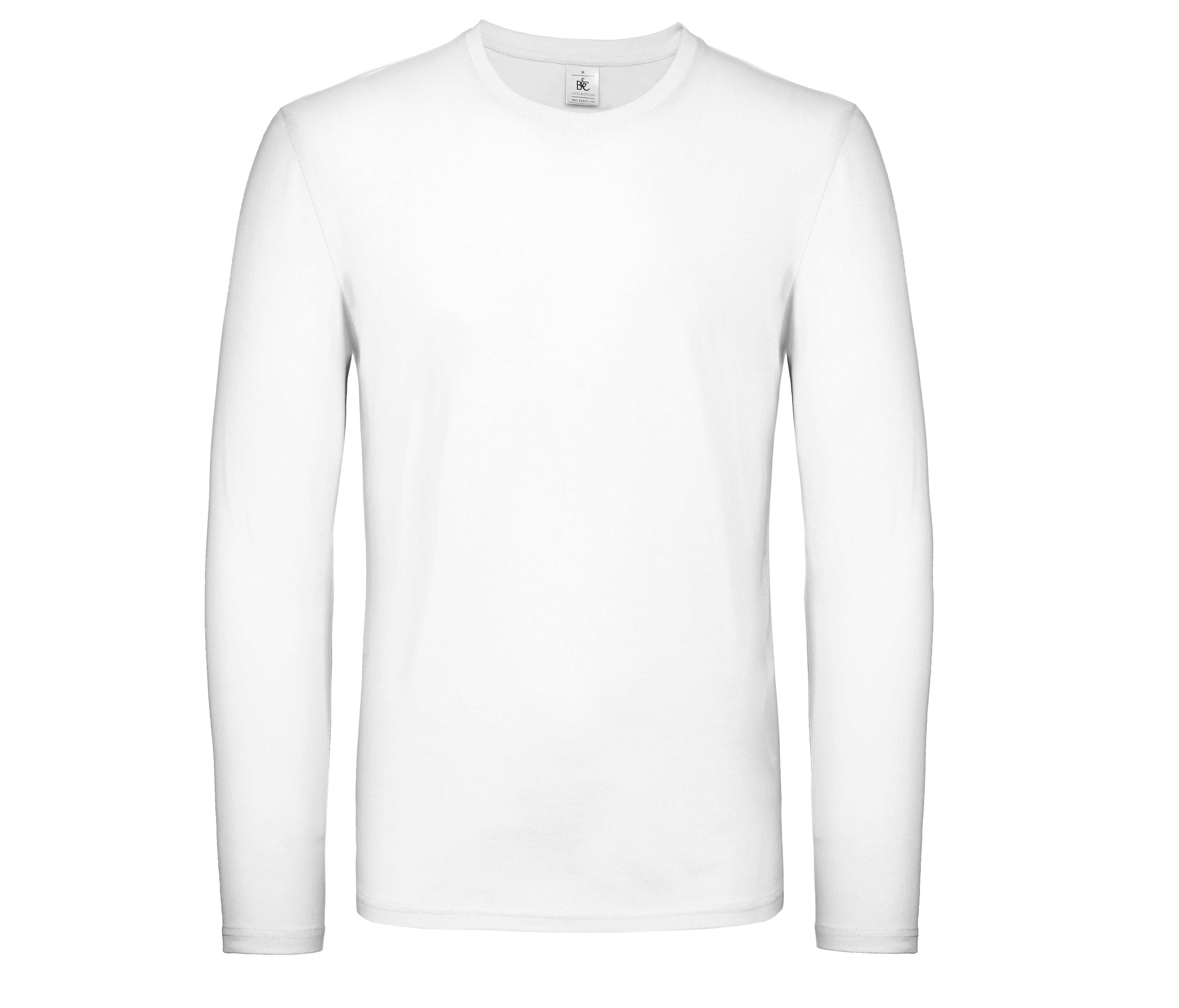 Tee-Shirt Homme Manches Longues - White