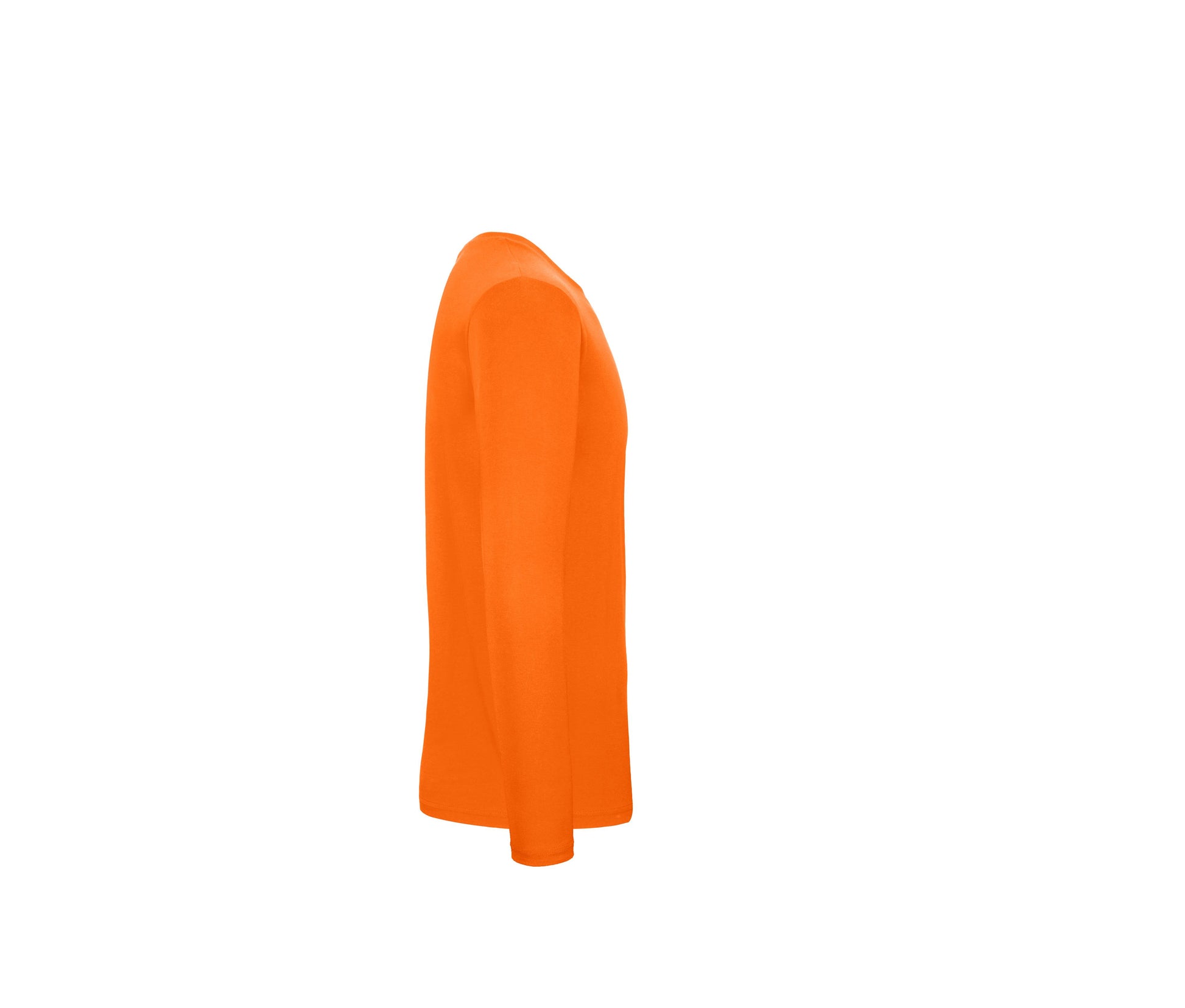 Tee-Shirt Homme Manches Longues - Orange