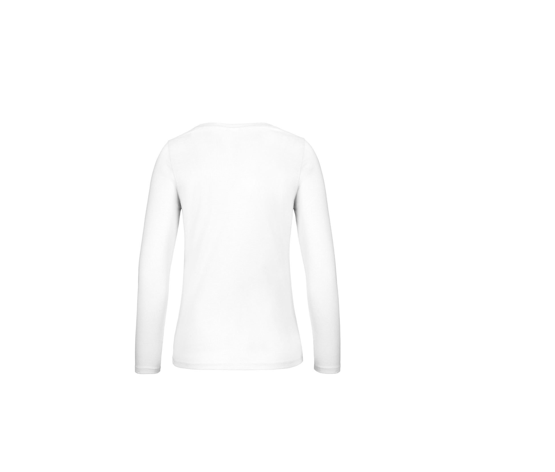 Tee-Shirt Femme Manches Longues - White