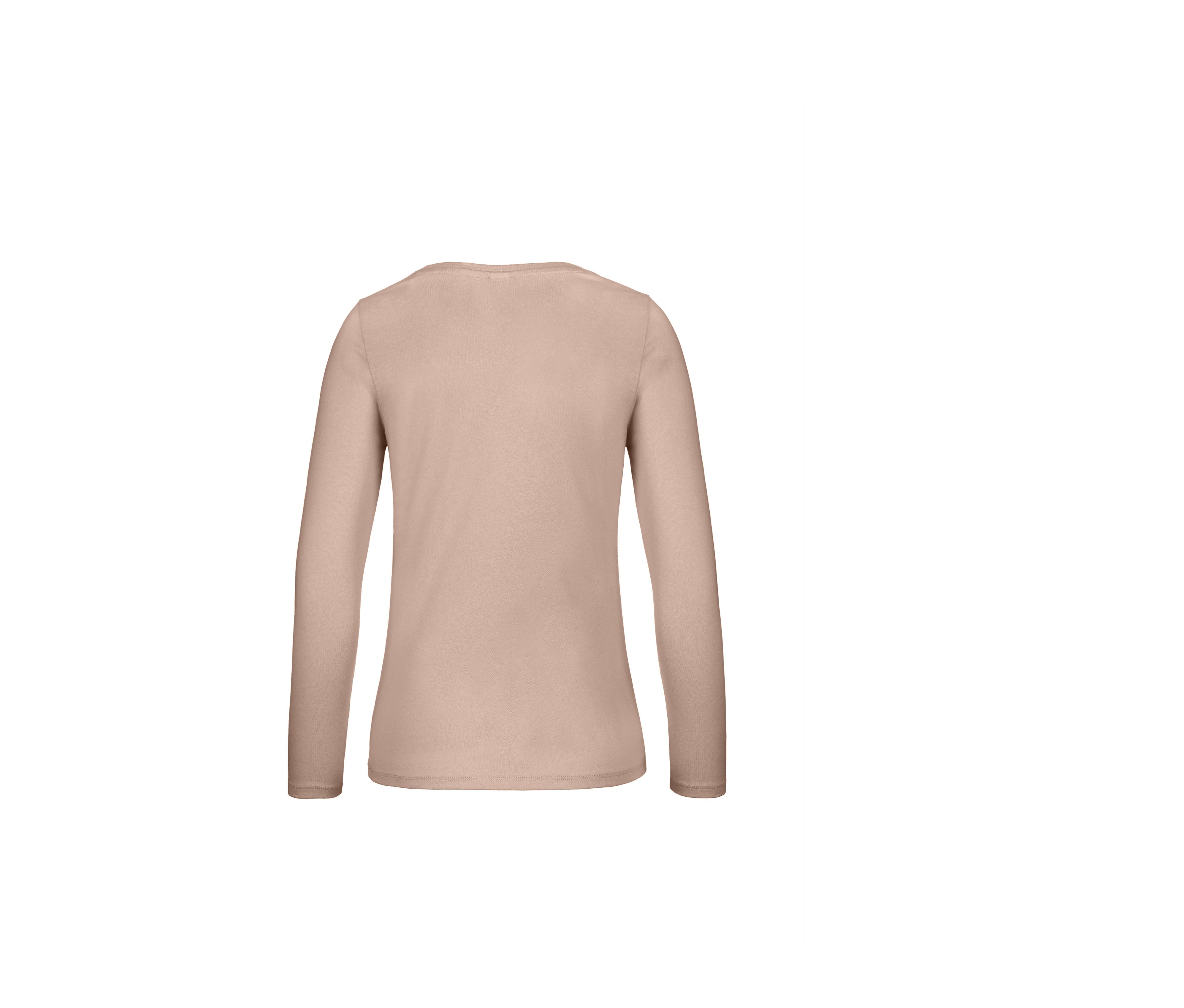 Tee-Shirt Femme Manches Longues - Millennial Pink
