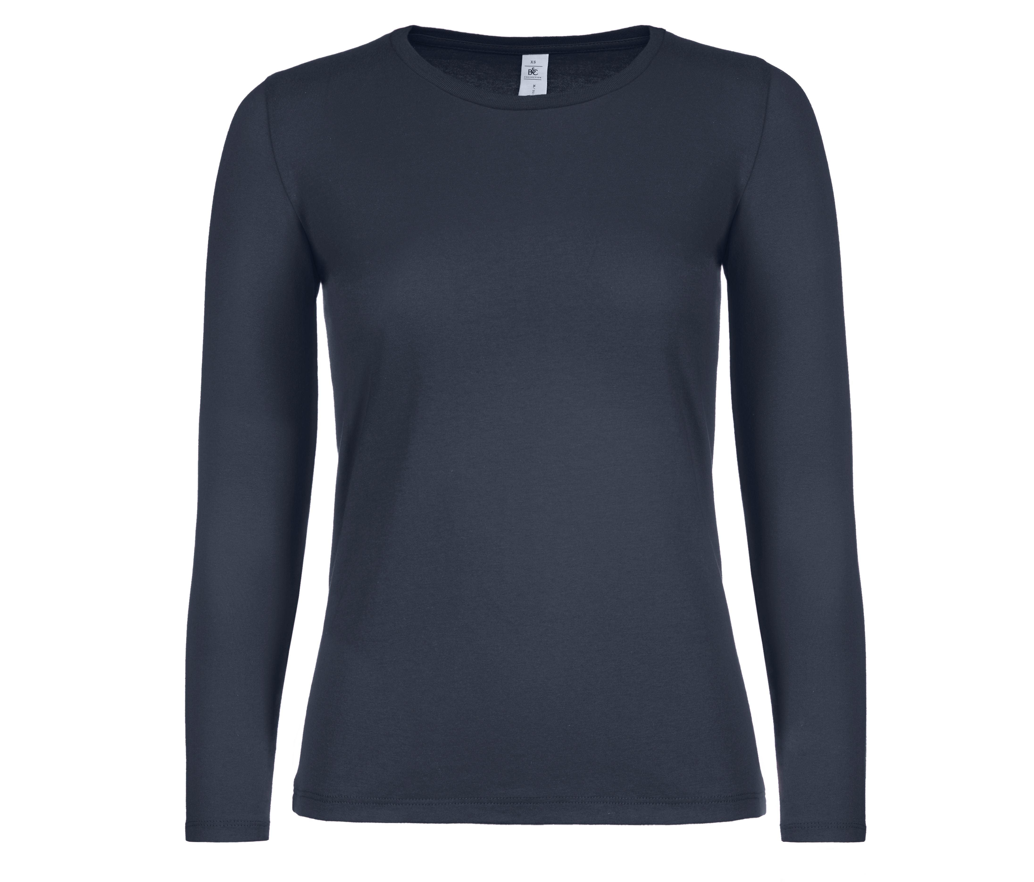 Tee-Shirt Femme Manches Longues - Navy