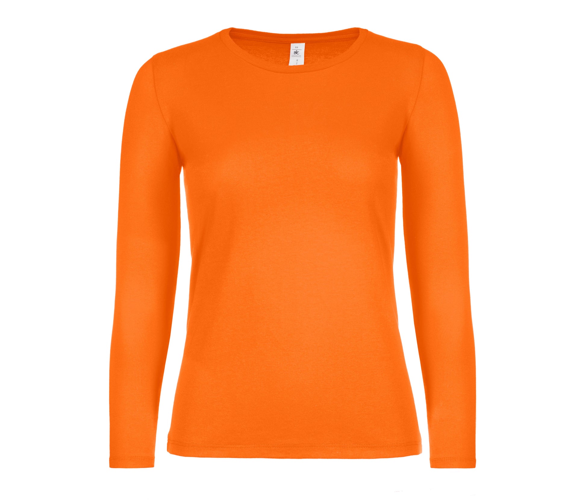 Tee-Shirt Femme Manches Longues - Orange