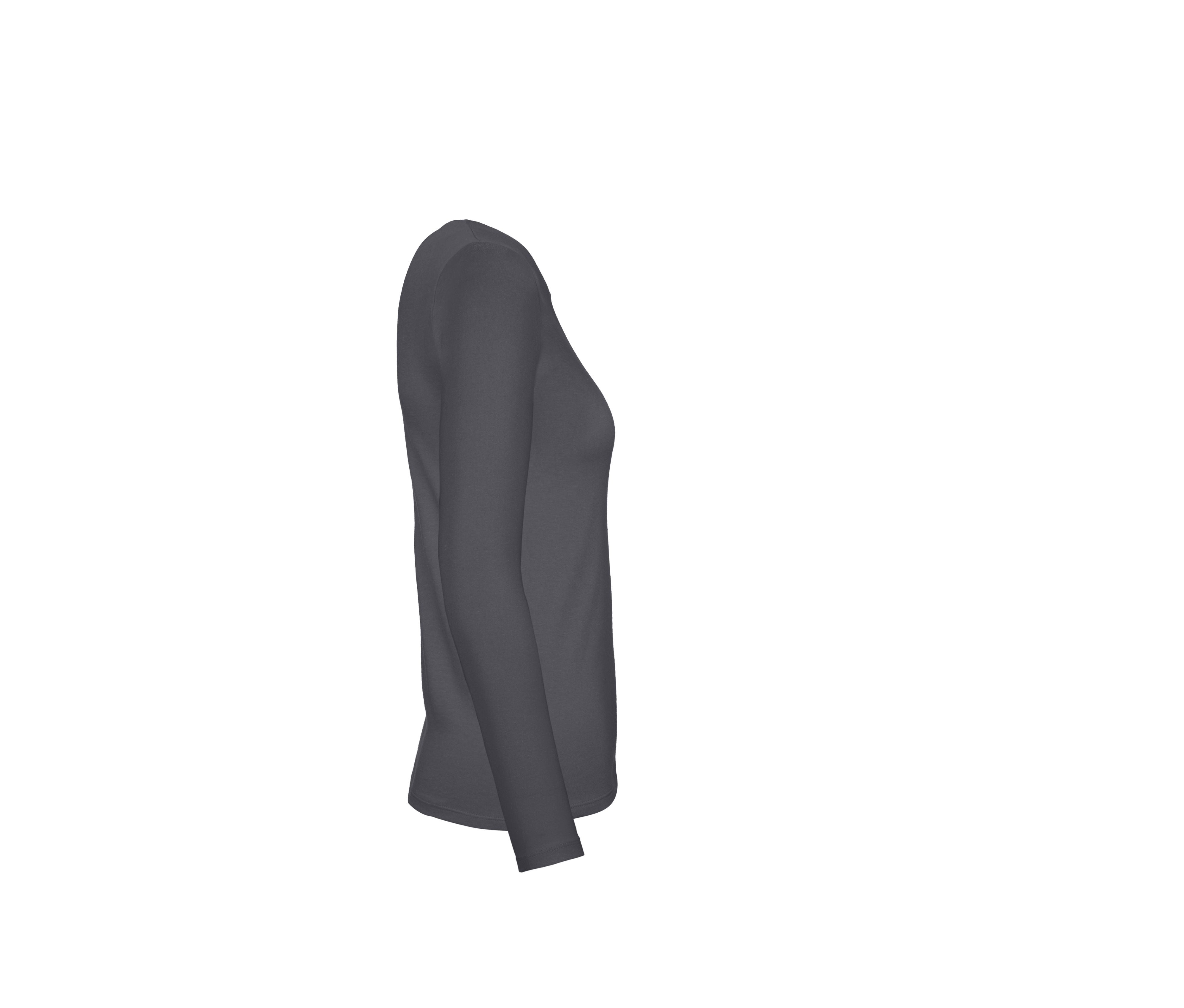 Tee-Shirt Femme Manches Longues - Dark Grey