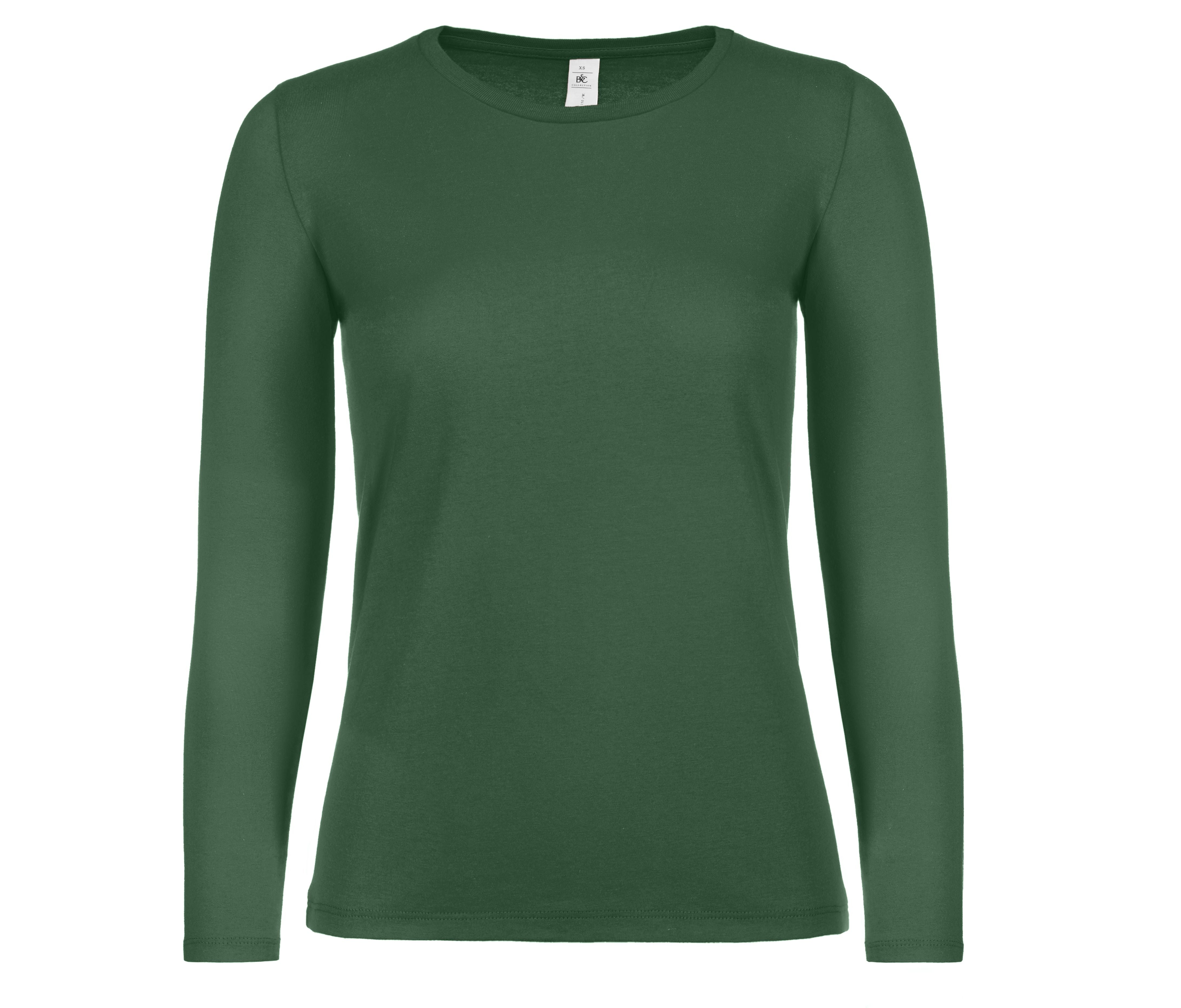 Tee-Shirt Femme Manches Longues - Bottle Green
