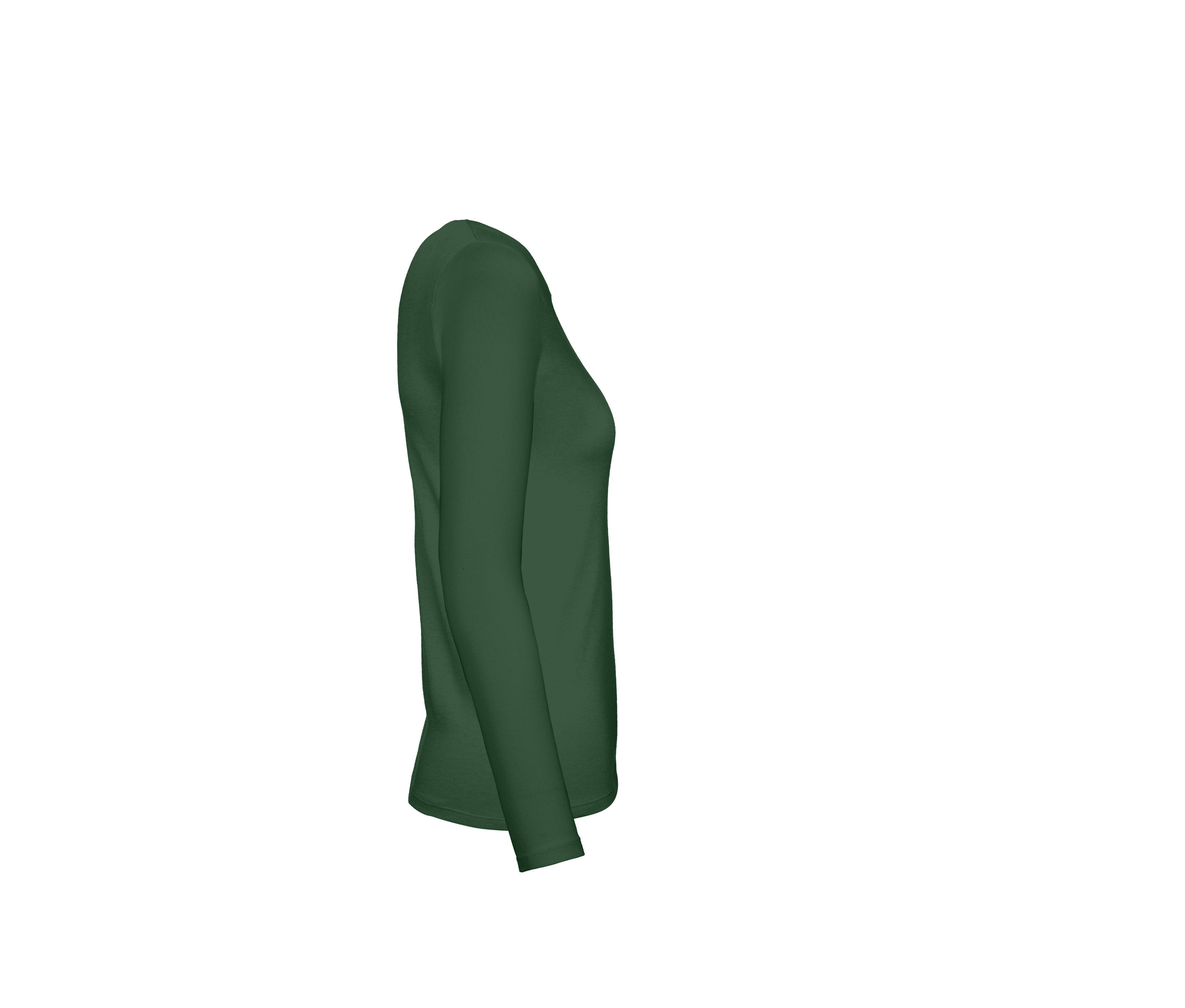 Tee-Shirt Femme Manches Longues - Bottle Green