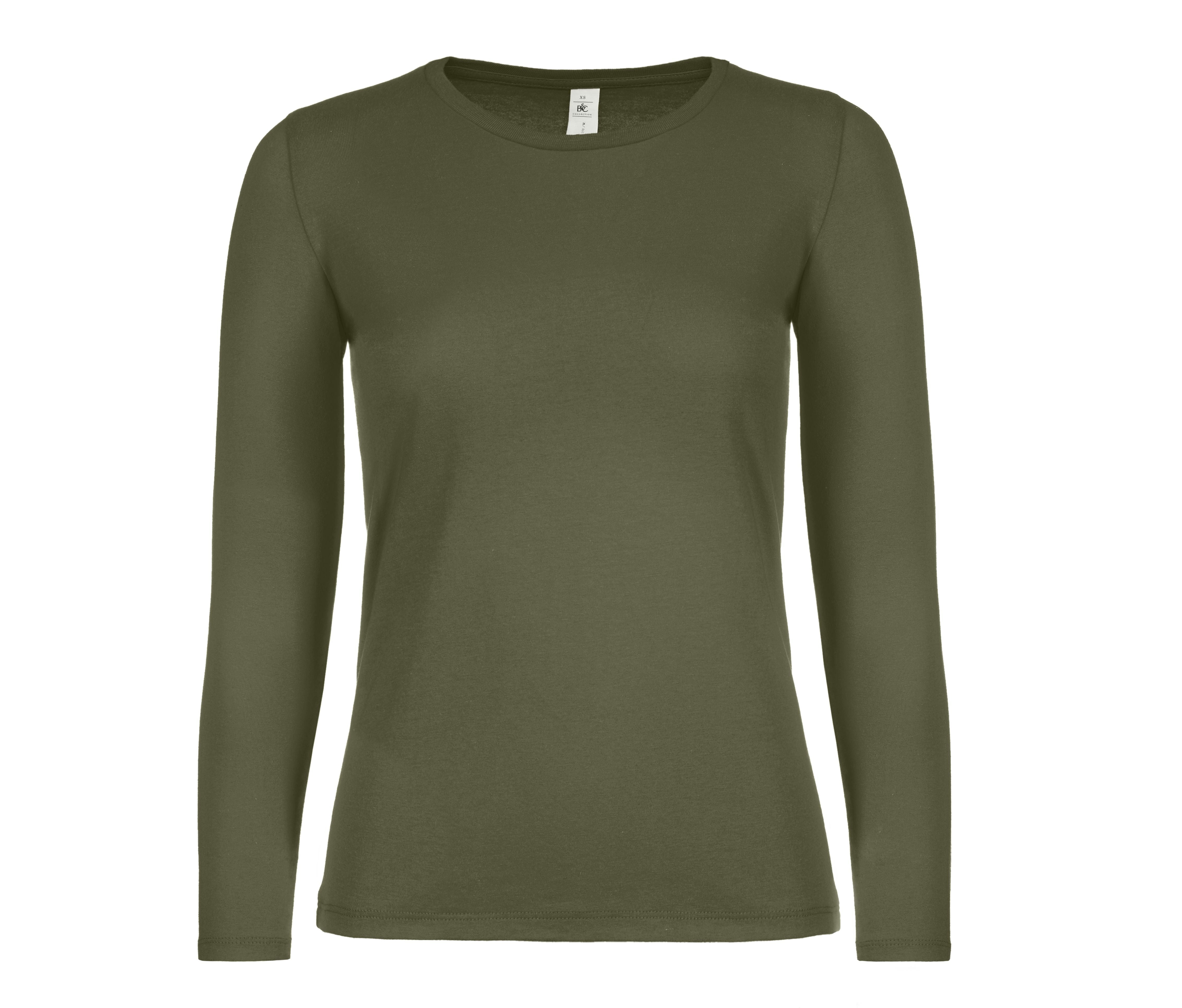 Tee-Shirt Femme Manches Longues - Urban Khaki