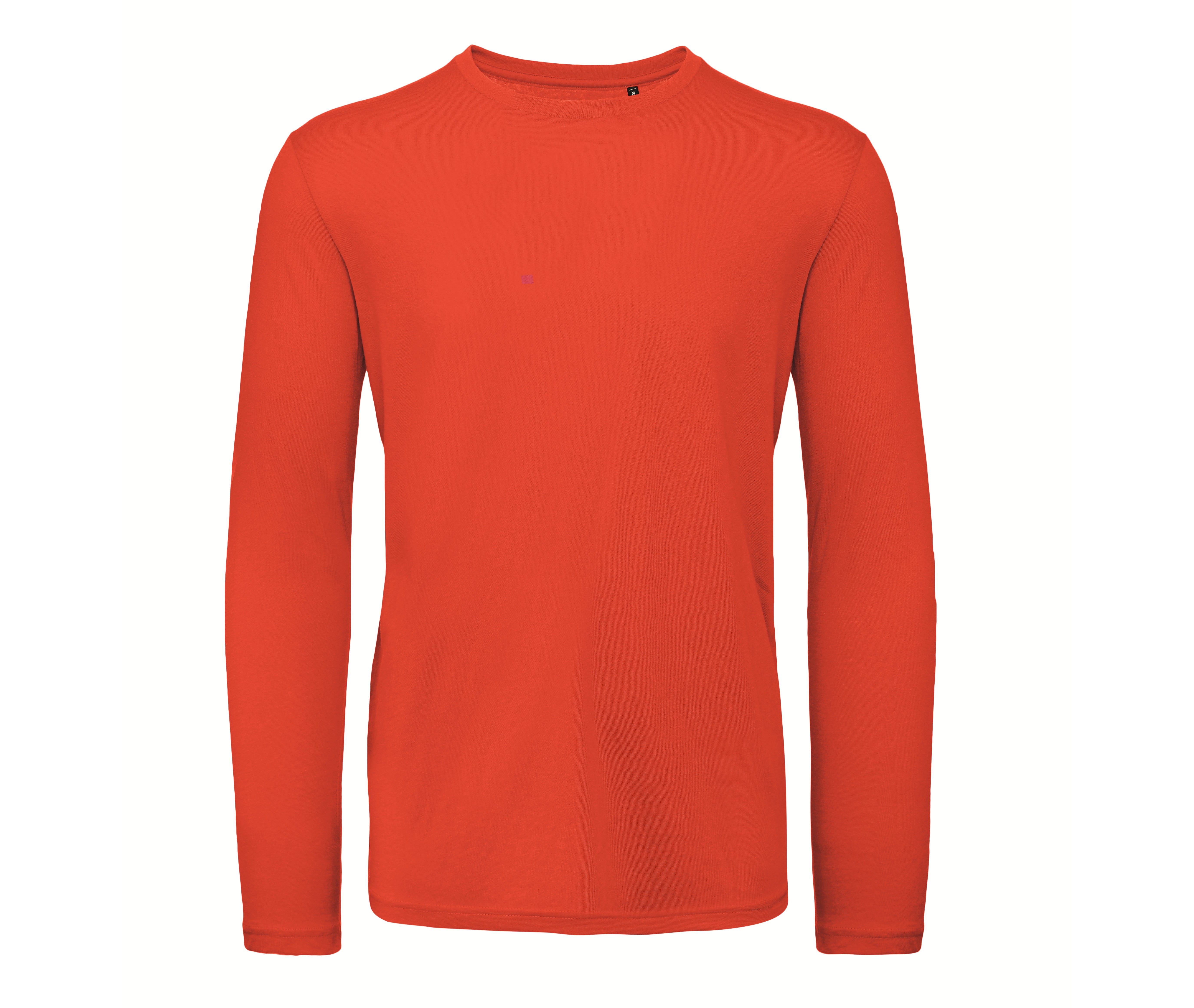 Tee-Shirt Coton Bio Homme Lsl - Fire Red
