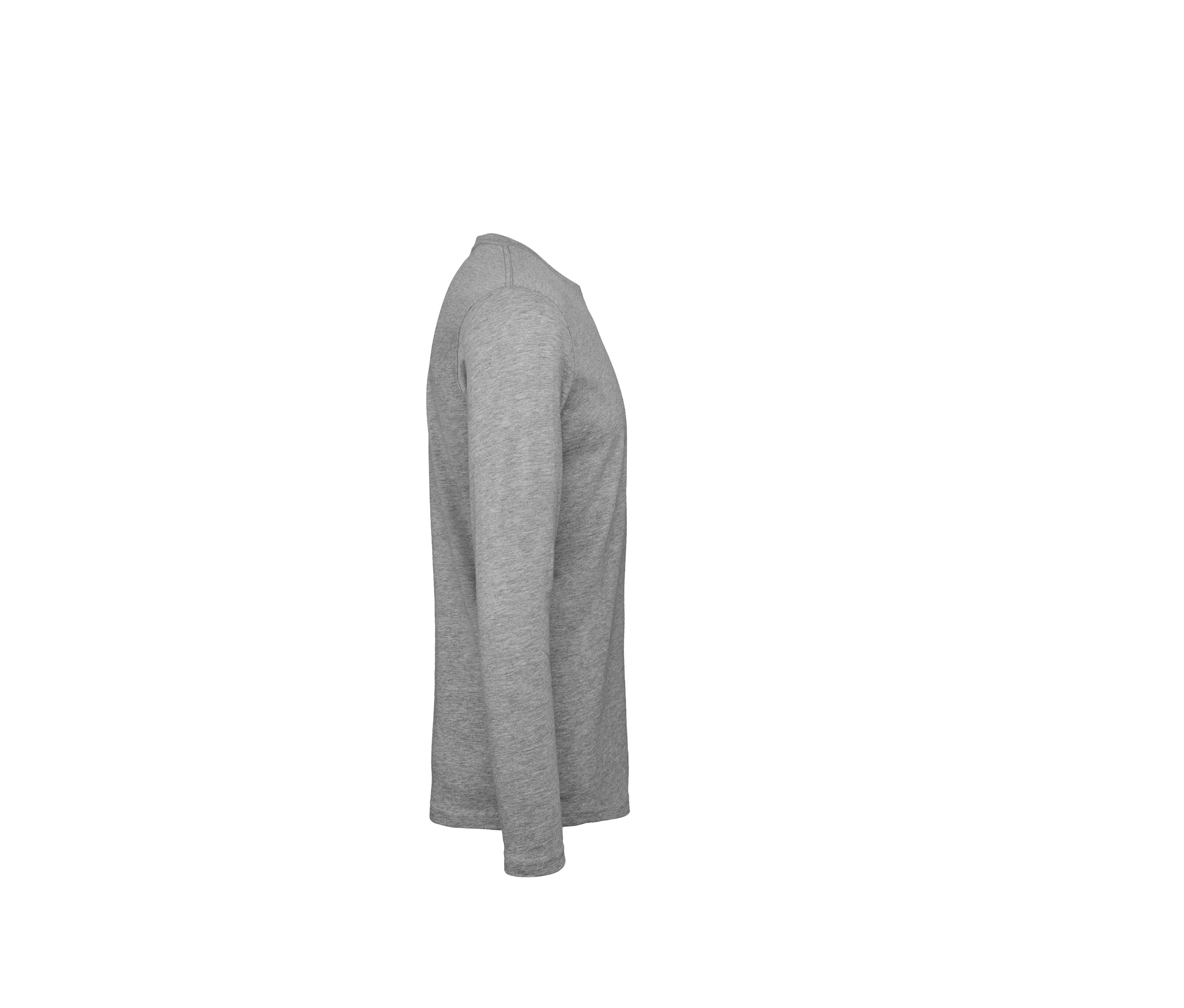 Tee-Shirt Coton Bio Homme Lsl - Sport Grey