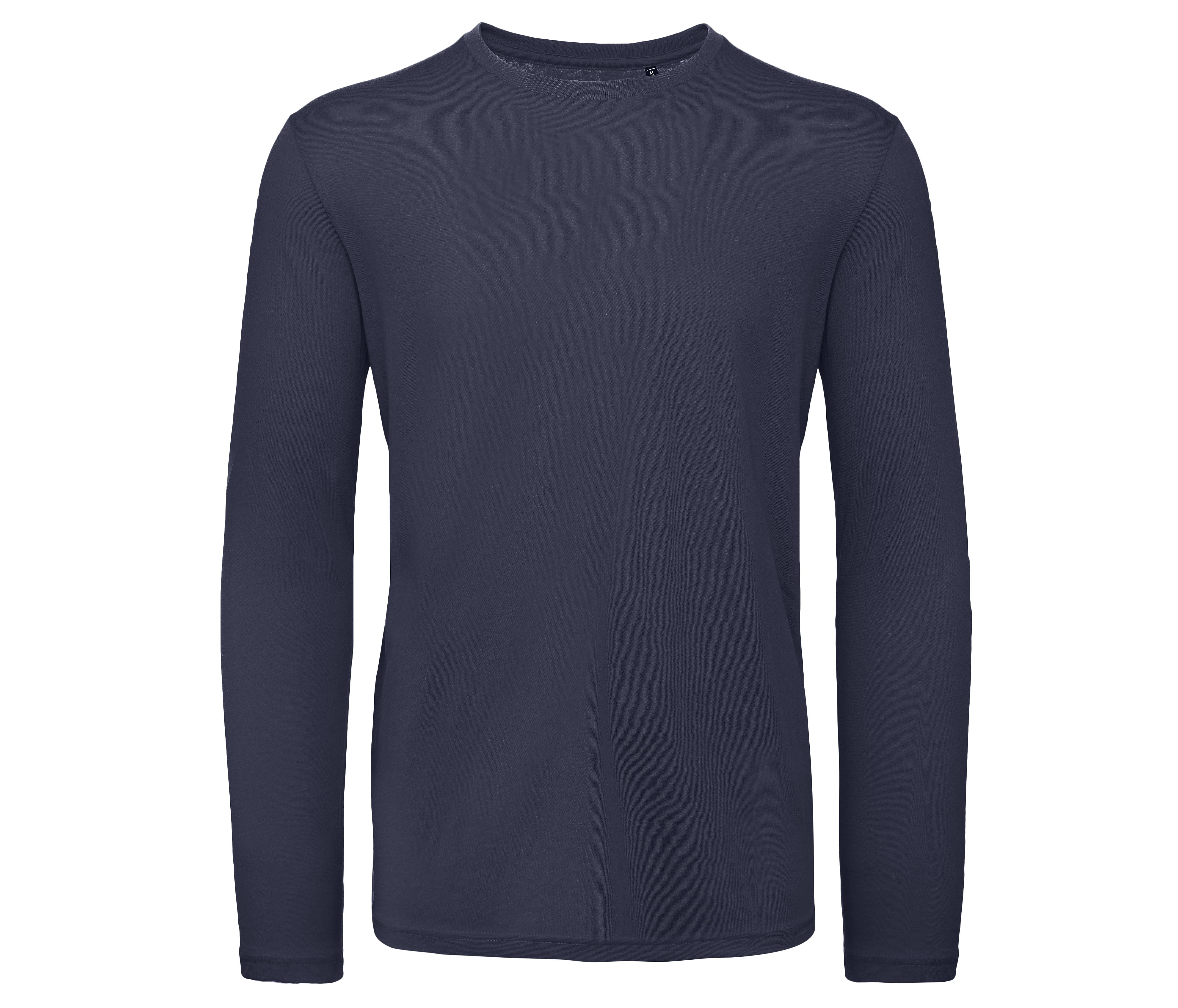 Tee-Shirt Coton Bio Homme Lsl - Navy Blue