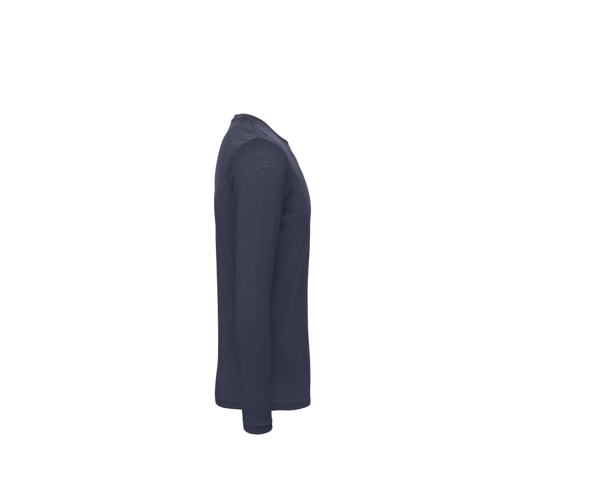 Tee-Shirt Coton Bio Homme Lsl - Navy Blue