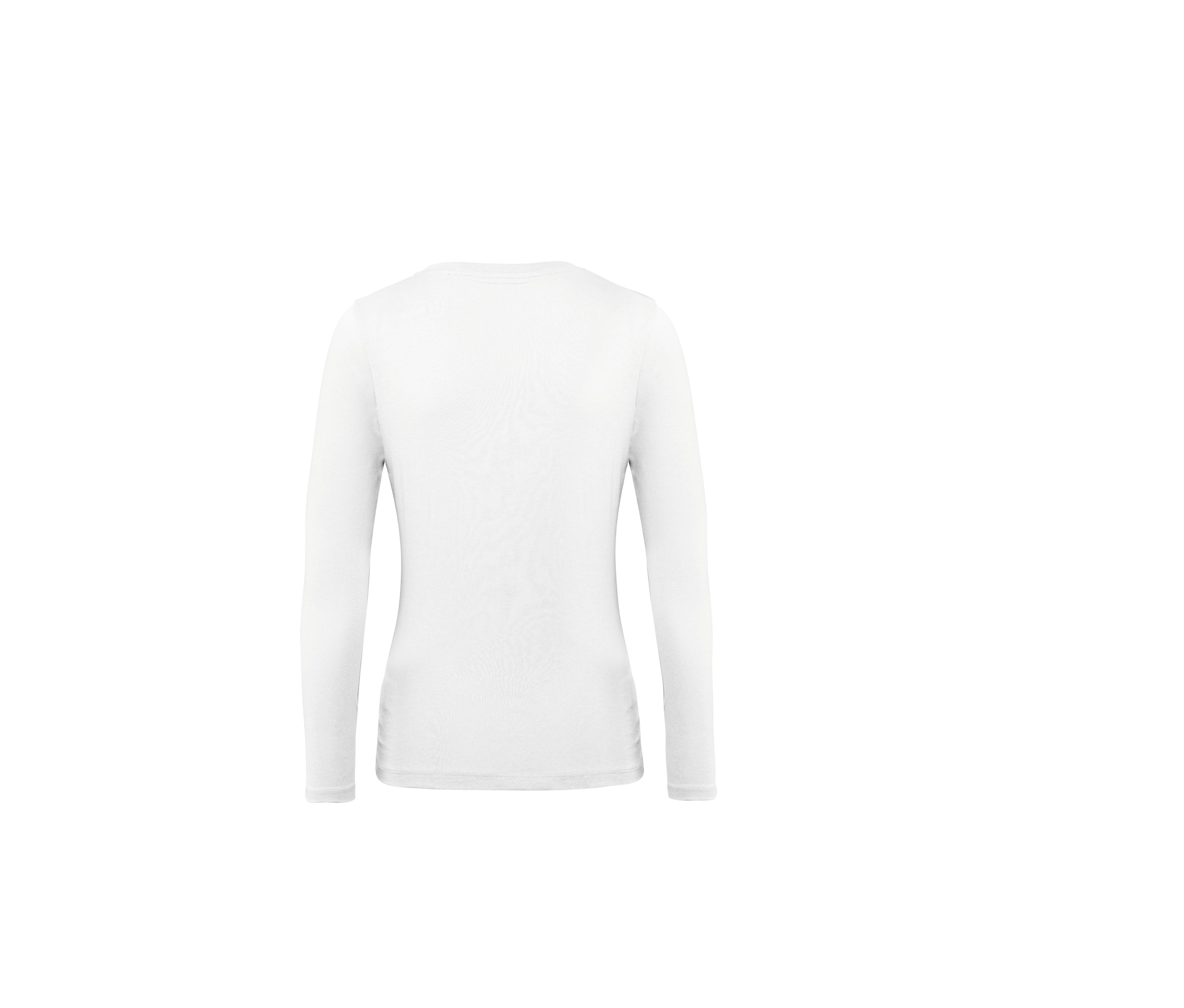 Tee-Shirt Coton Bio Femme Lsl - White