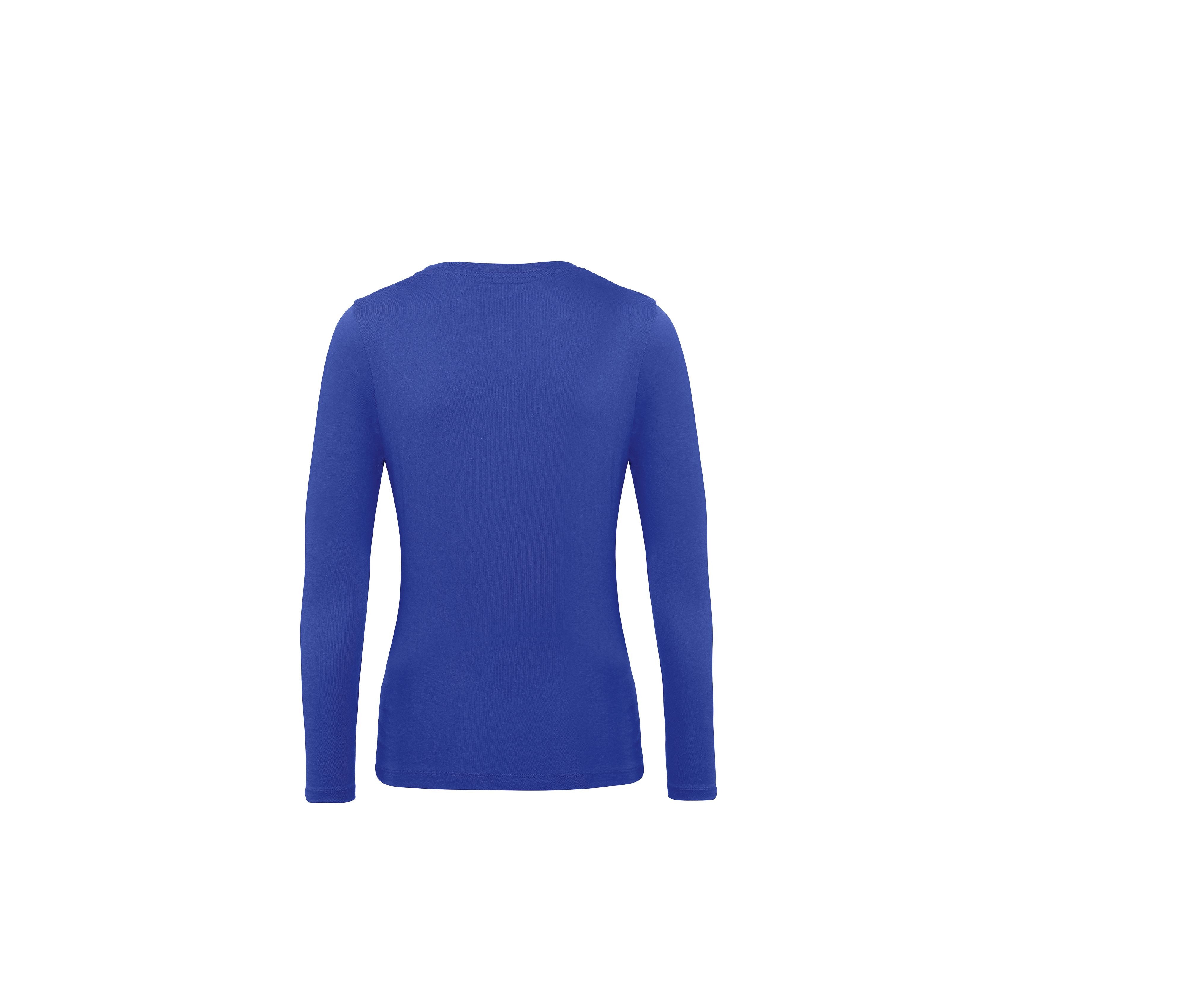 Tee-Shirt Coton Bio Femme Lsl - Cobalt Blue