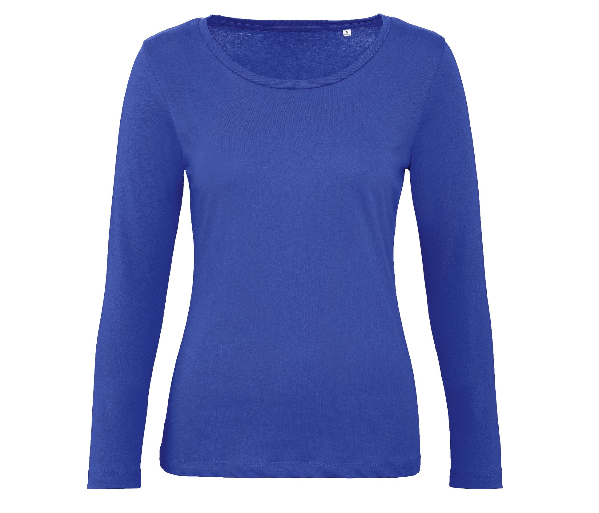 Tee-Shirt Coton Bio Femme Lsl - Cobalt Blue
