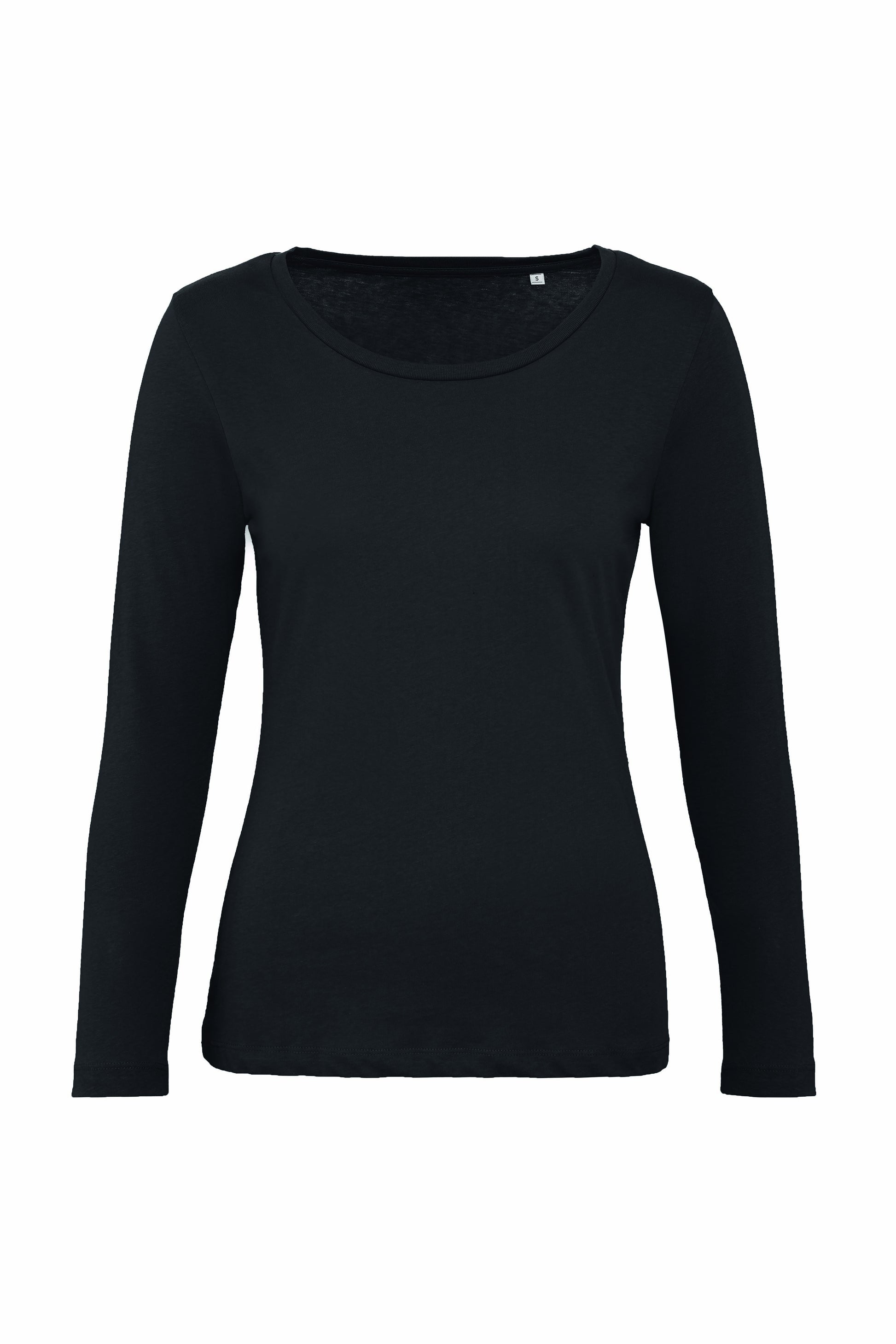 Tee-Shirt Coton Bio Femme Lsl - Black