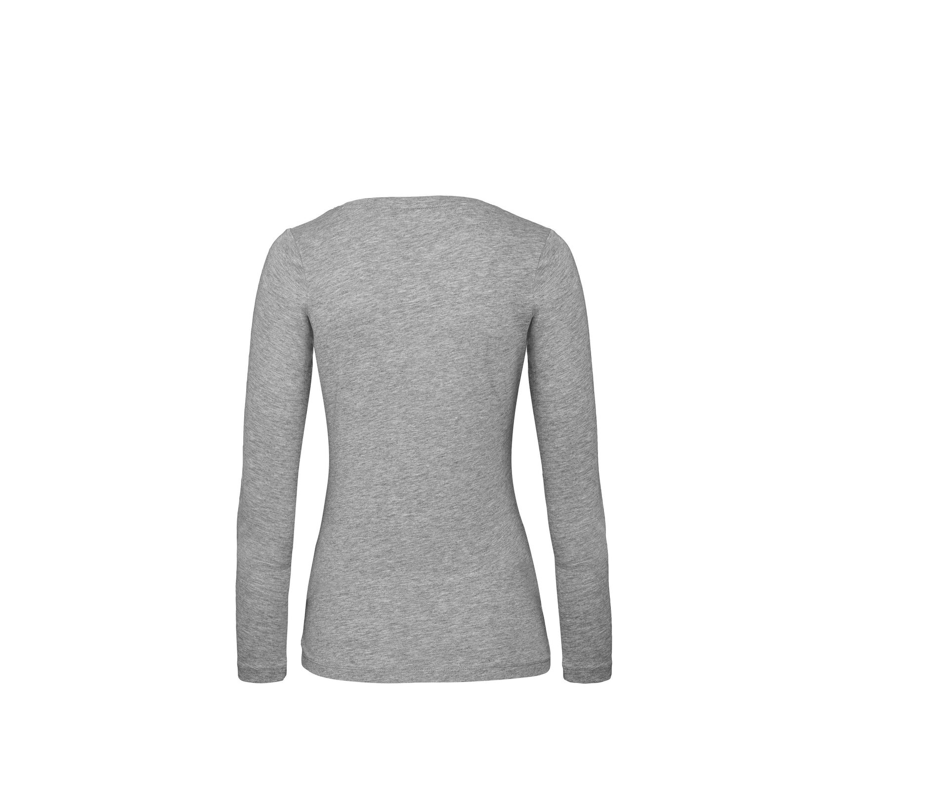 Tee-Shirt Coton Bio Femme Lsl - Sport Grey