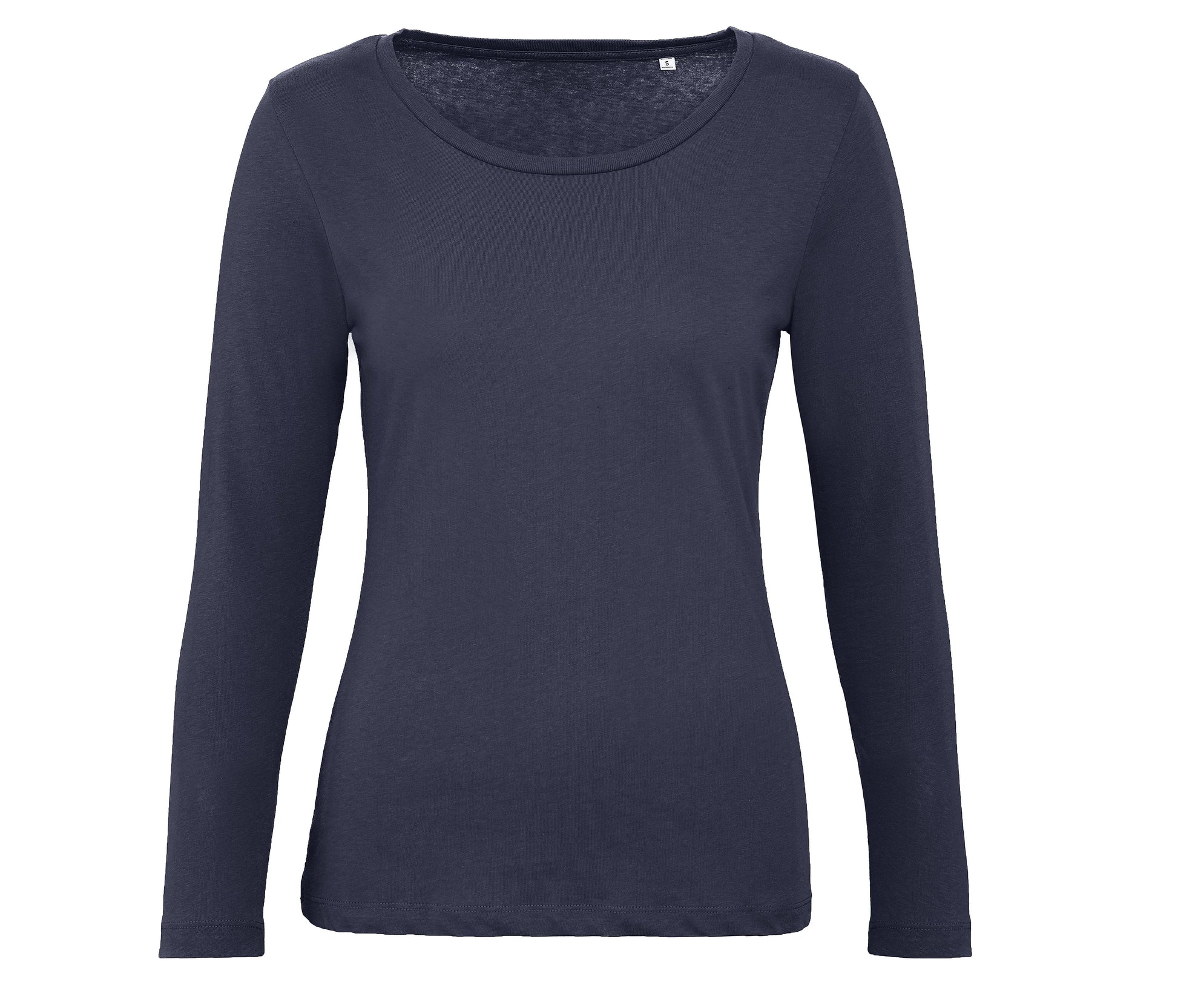 Tee-Shirt Coton Bio Femme Lsl - Navy Blue
