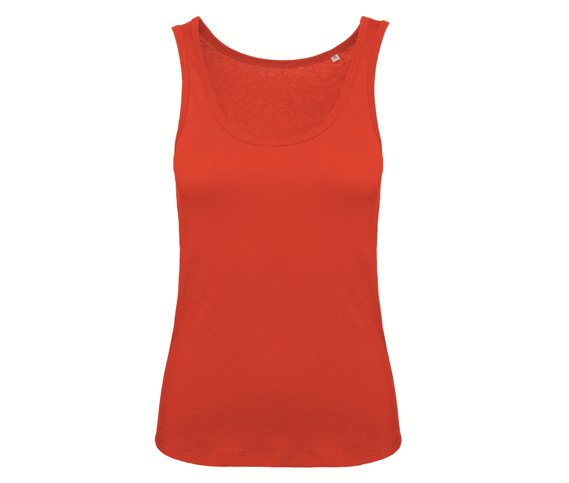 Débardeur Coton Bio Femme - Fire Red