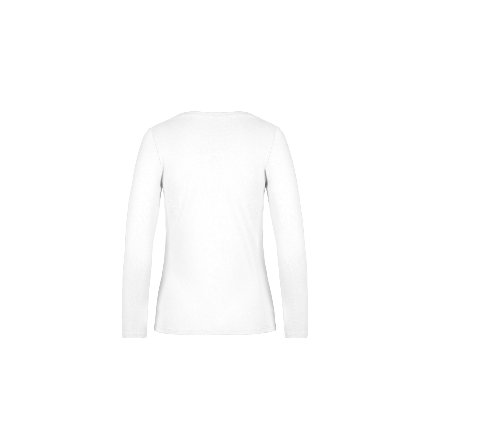 Tee-Shirt Femme Manches Longues - White