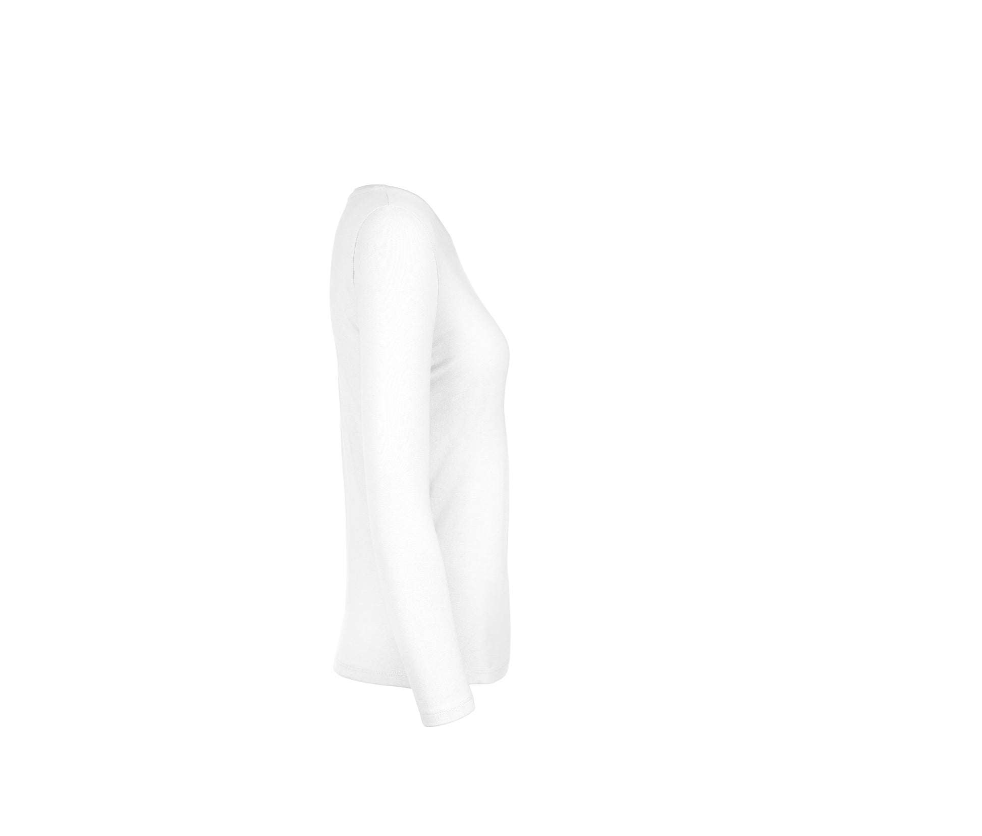 Tee-Shirt Femme Manches Longues - White