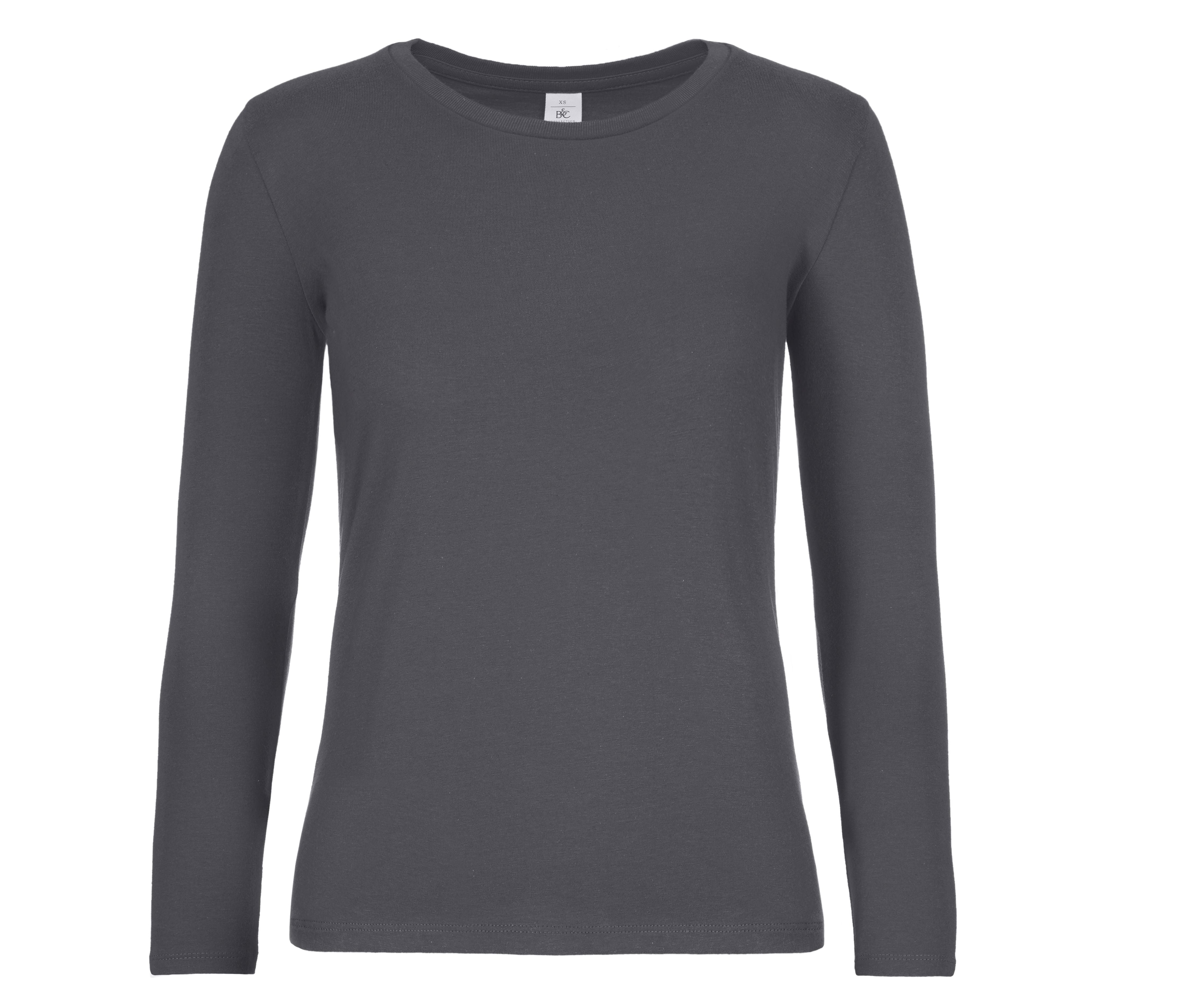 Tee-Shirt Femme Manches Longues - Dark Grey