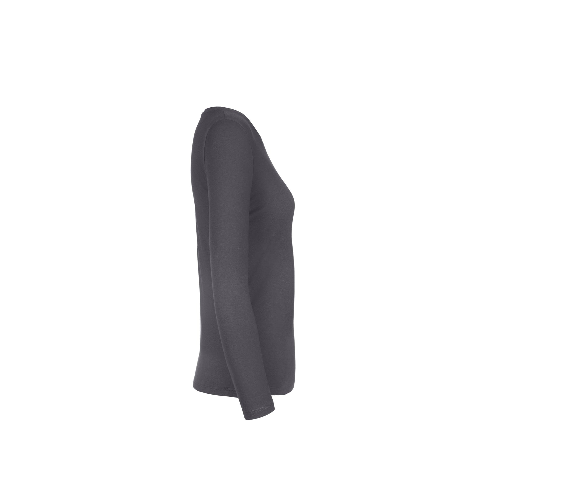 Tee-Shirt Femme Manches Longues - Dark Grey